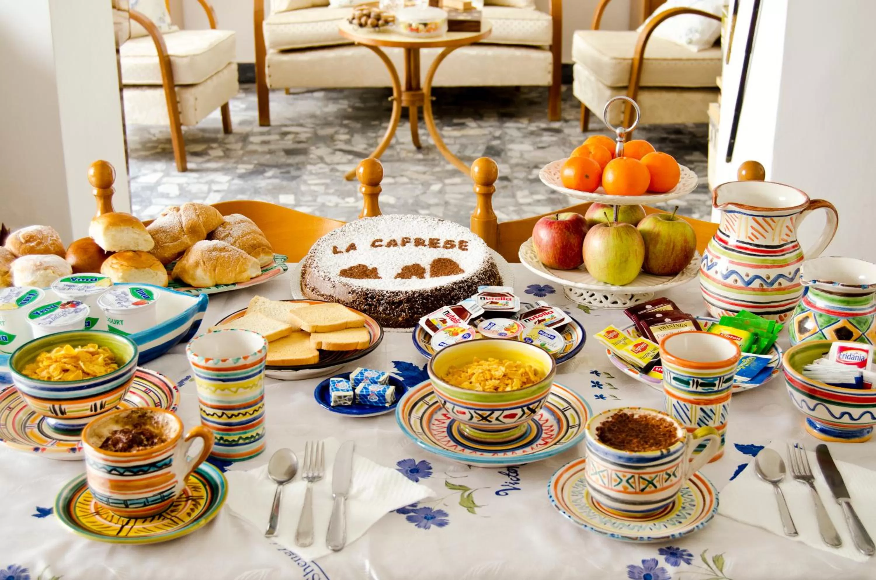 Food and drinks in Antico Monastero Di Anacapri