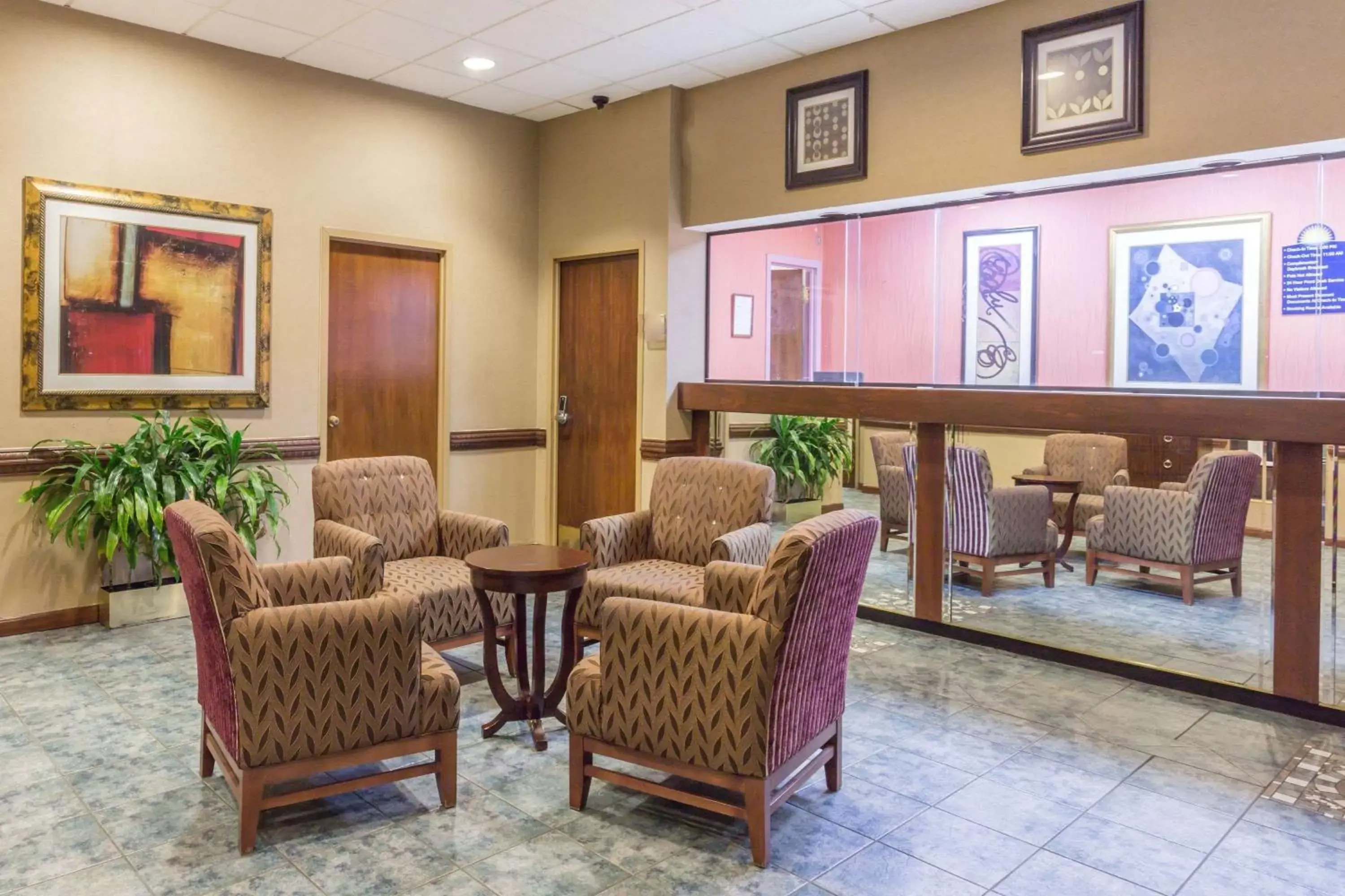 Lobby or reception in Days Inn by Wyndham Camp Springs Andrews AFB Lobby or reception in Days Inn by Wyndham Camp Springs Andrews AFB