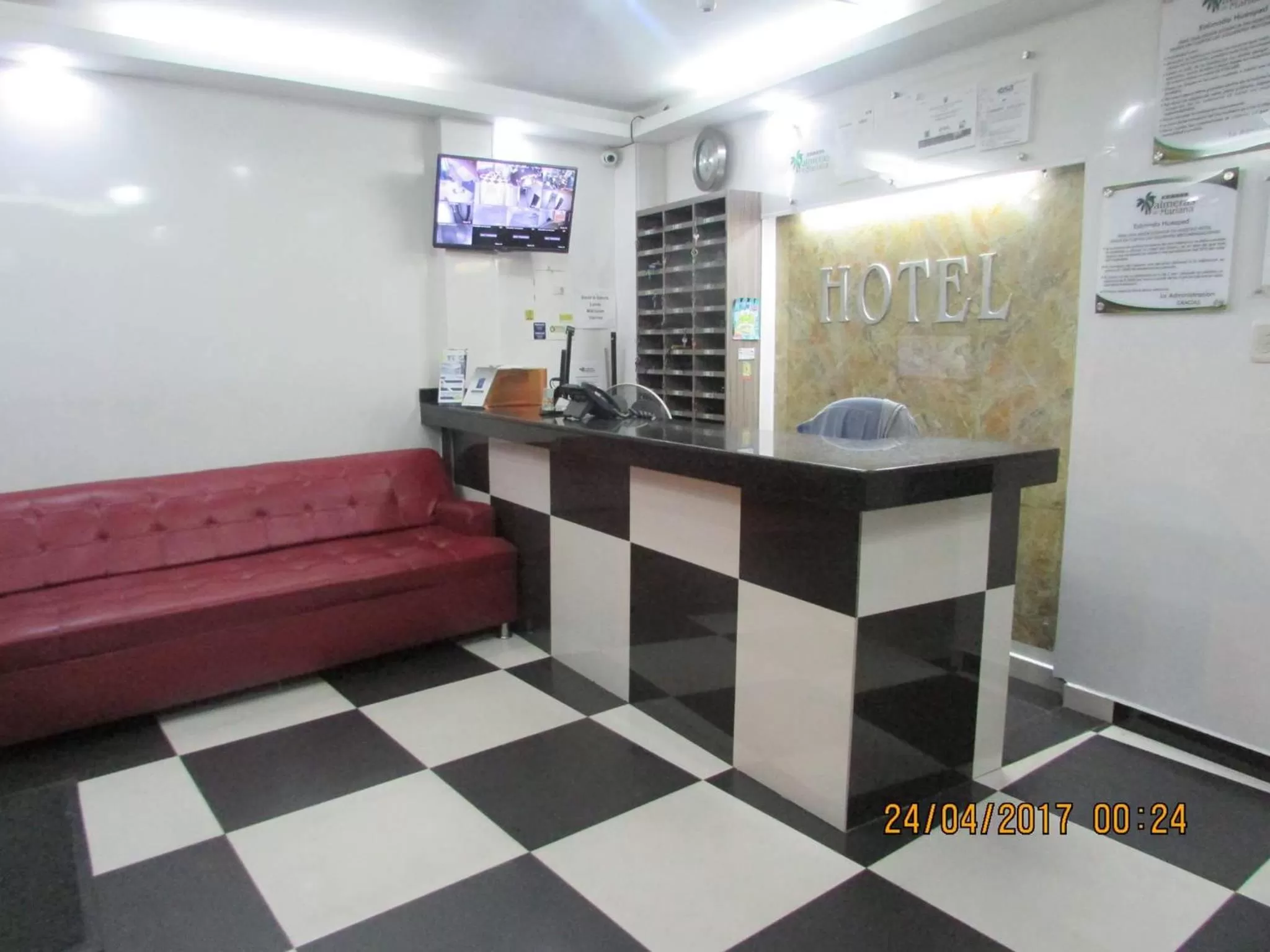 Lobby or reception, Lobby/Reception in Hotel Palmeras De Mariana