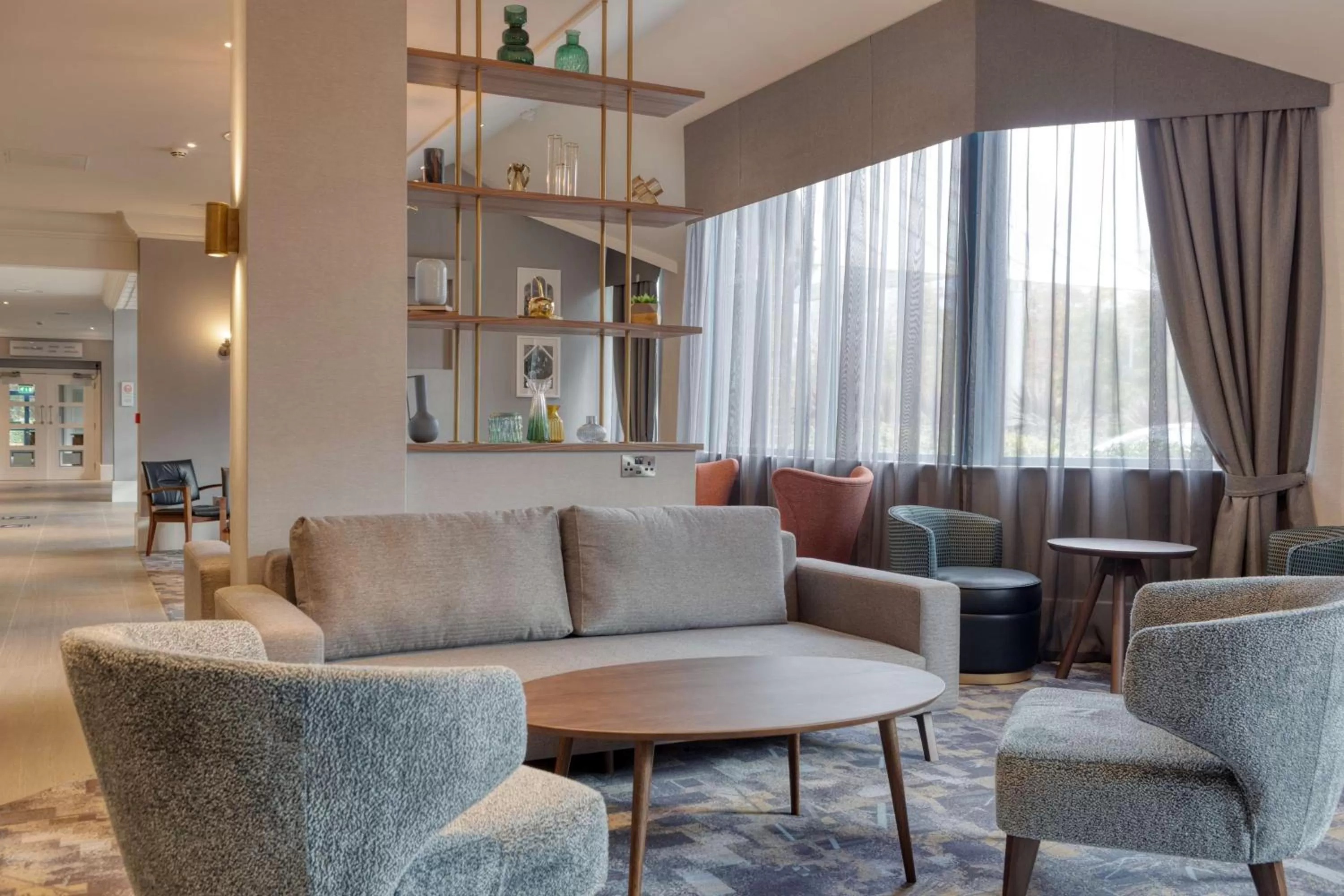 Lobby or reception in DoubleTree by Hilton London Elstree