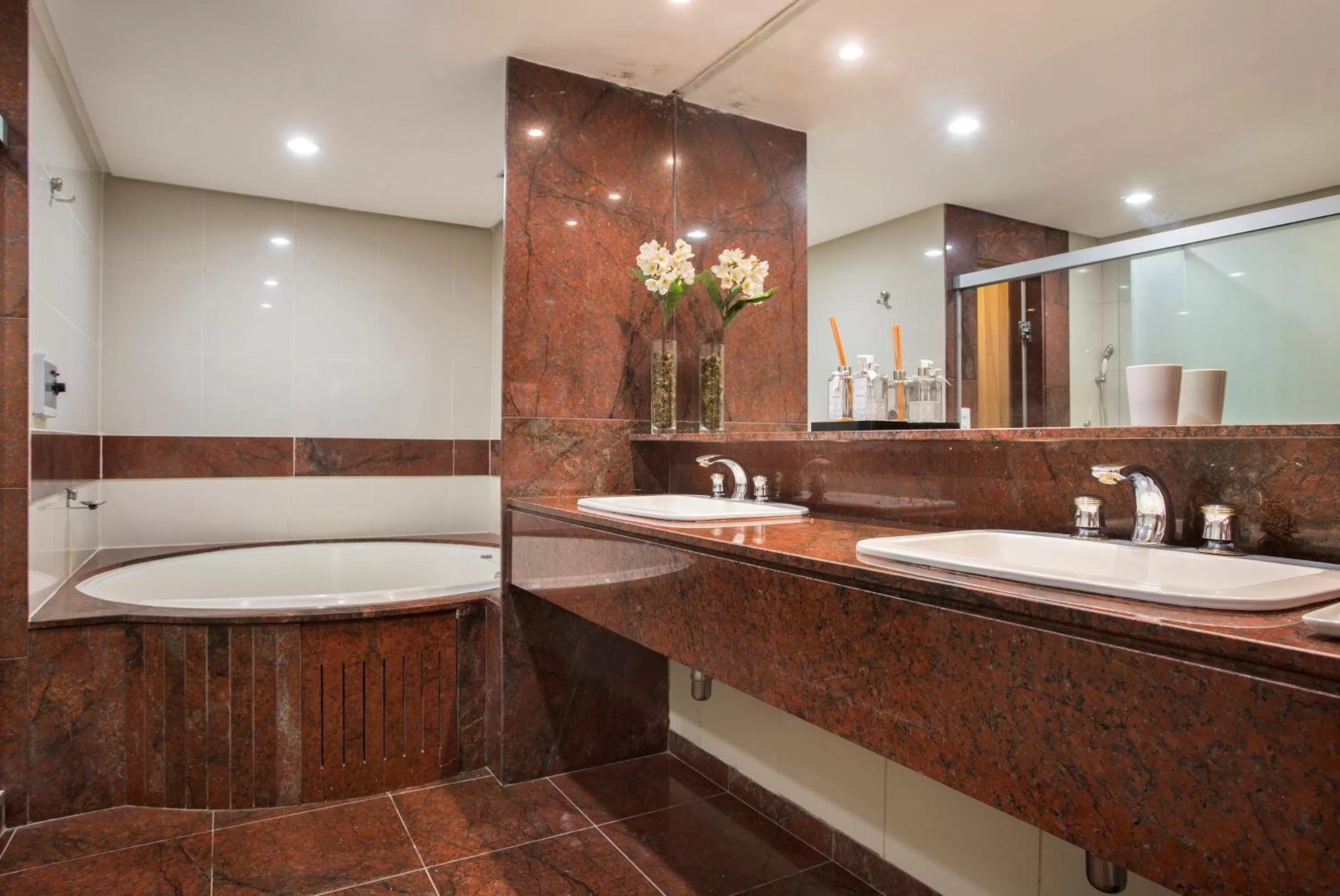 Shower in Royal Rio Palace Hotel