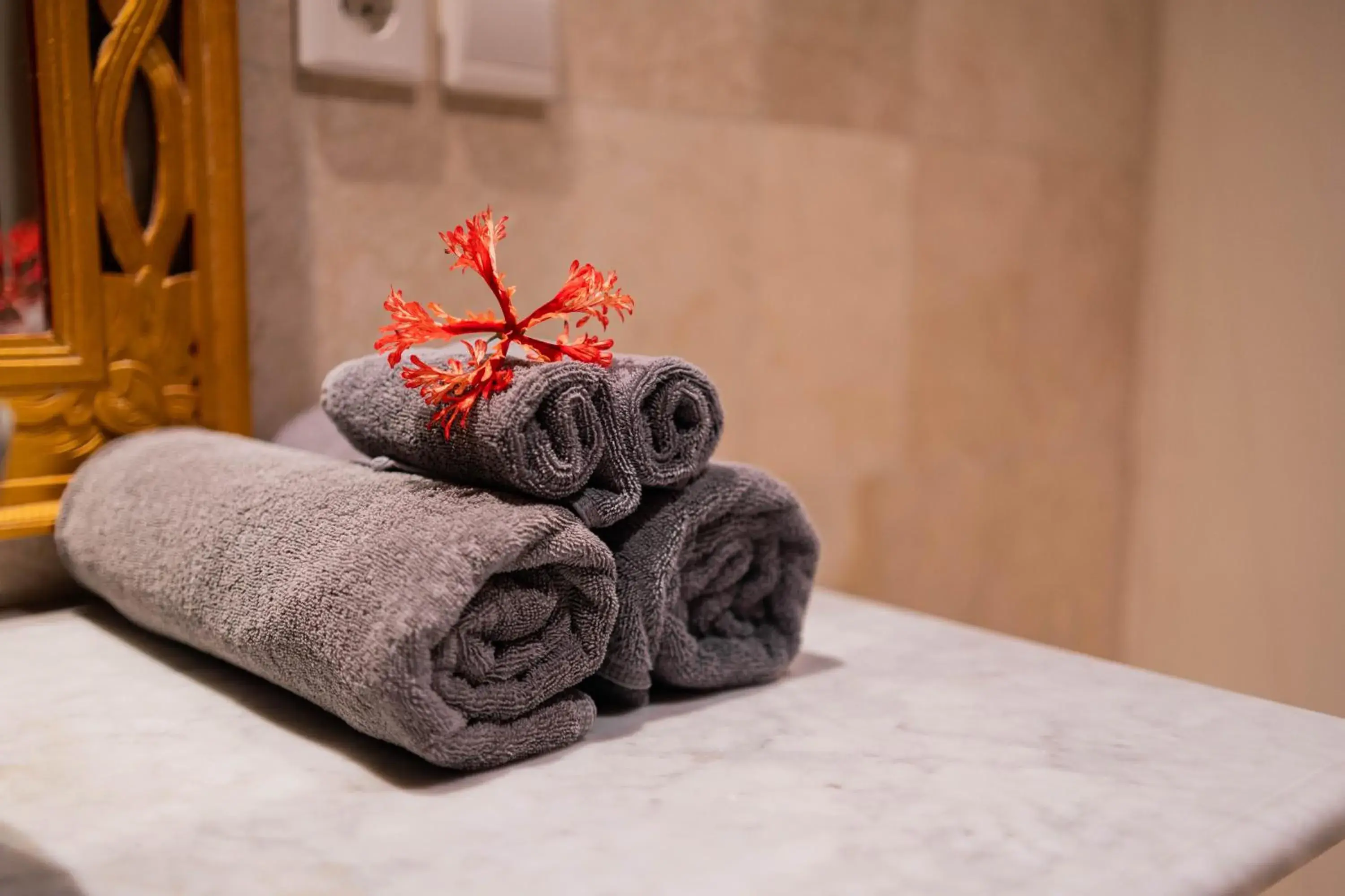 towels in Honeymoon Guesthouse