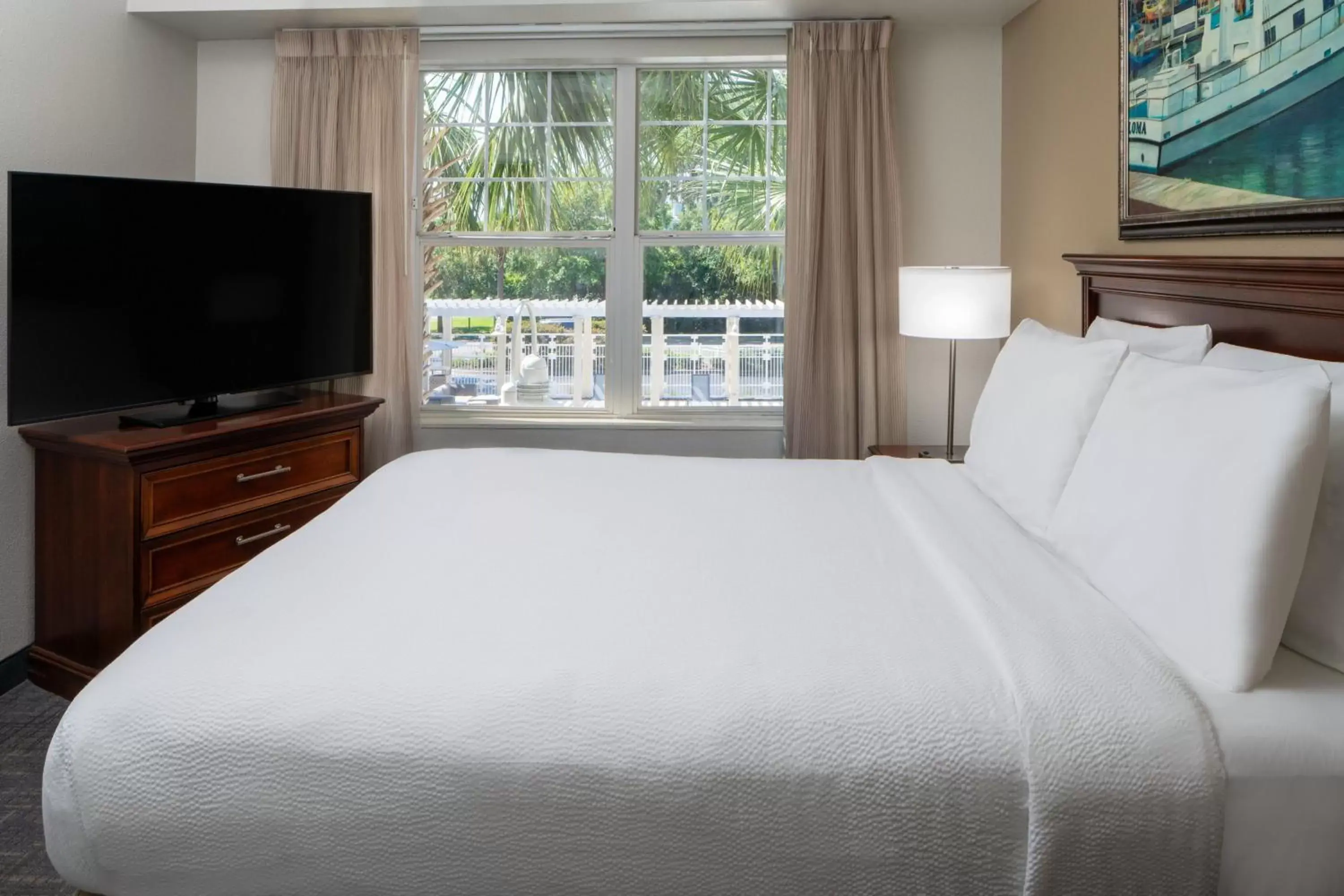 Bedroom, Bed in Residence Inn Charleston Riverview