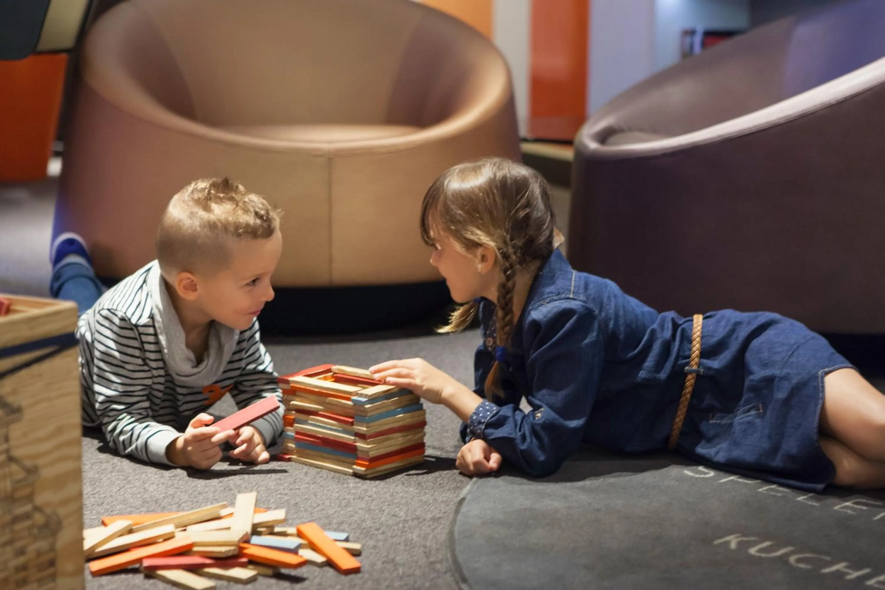 Children play ground in Novotel Paris Créteil Le Lac