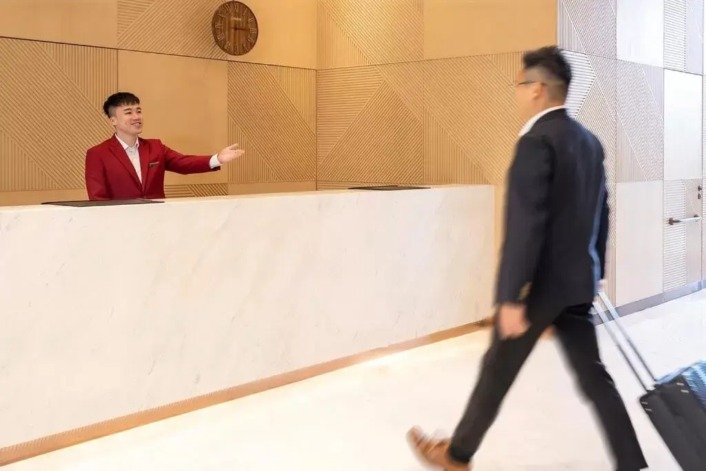 Lobby or reception, Staff in Y Hotel Hong Kong