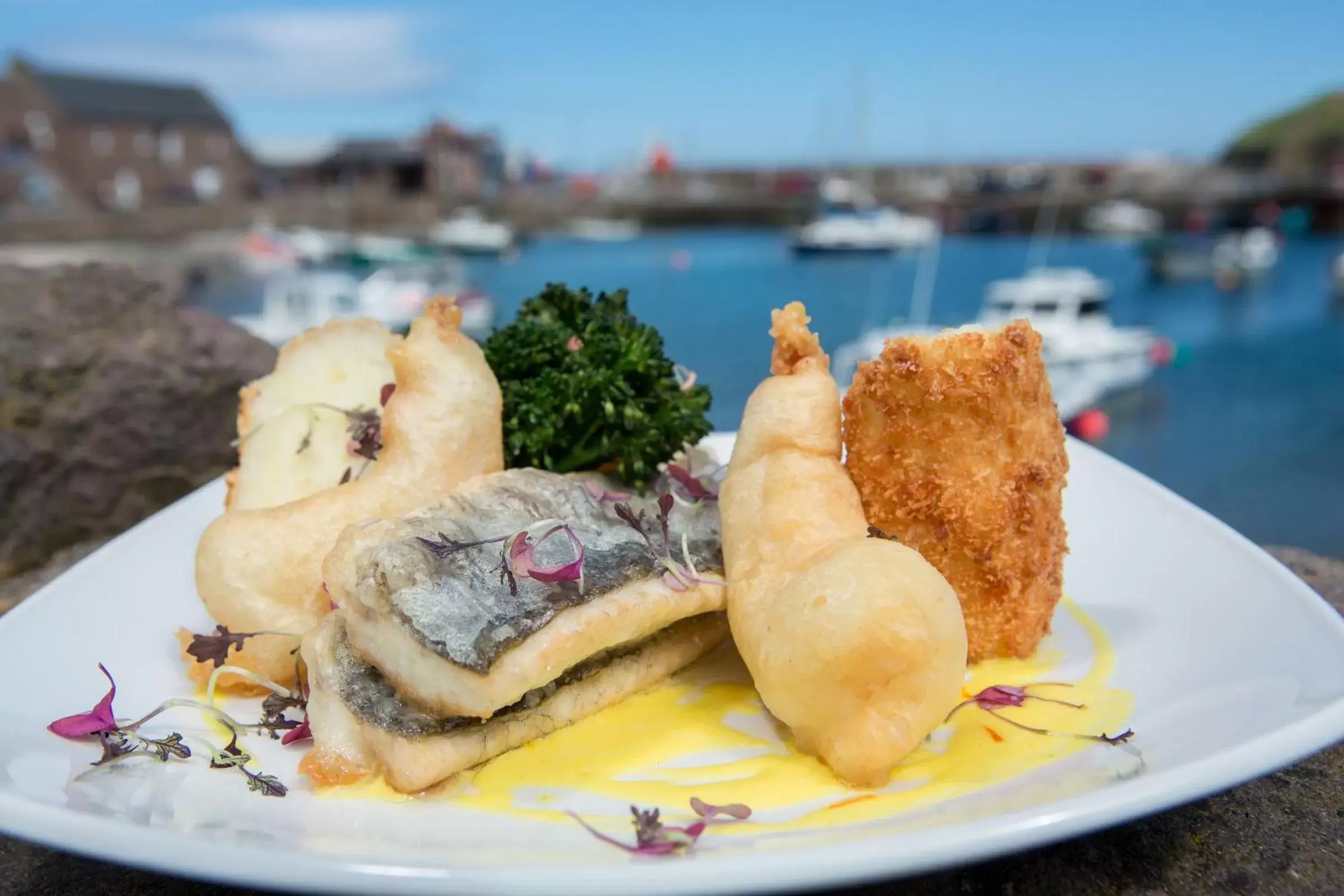 Food close-up in The Ship Inn