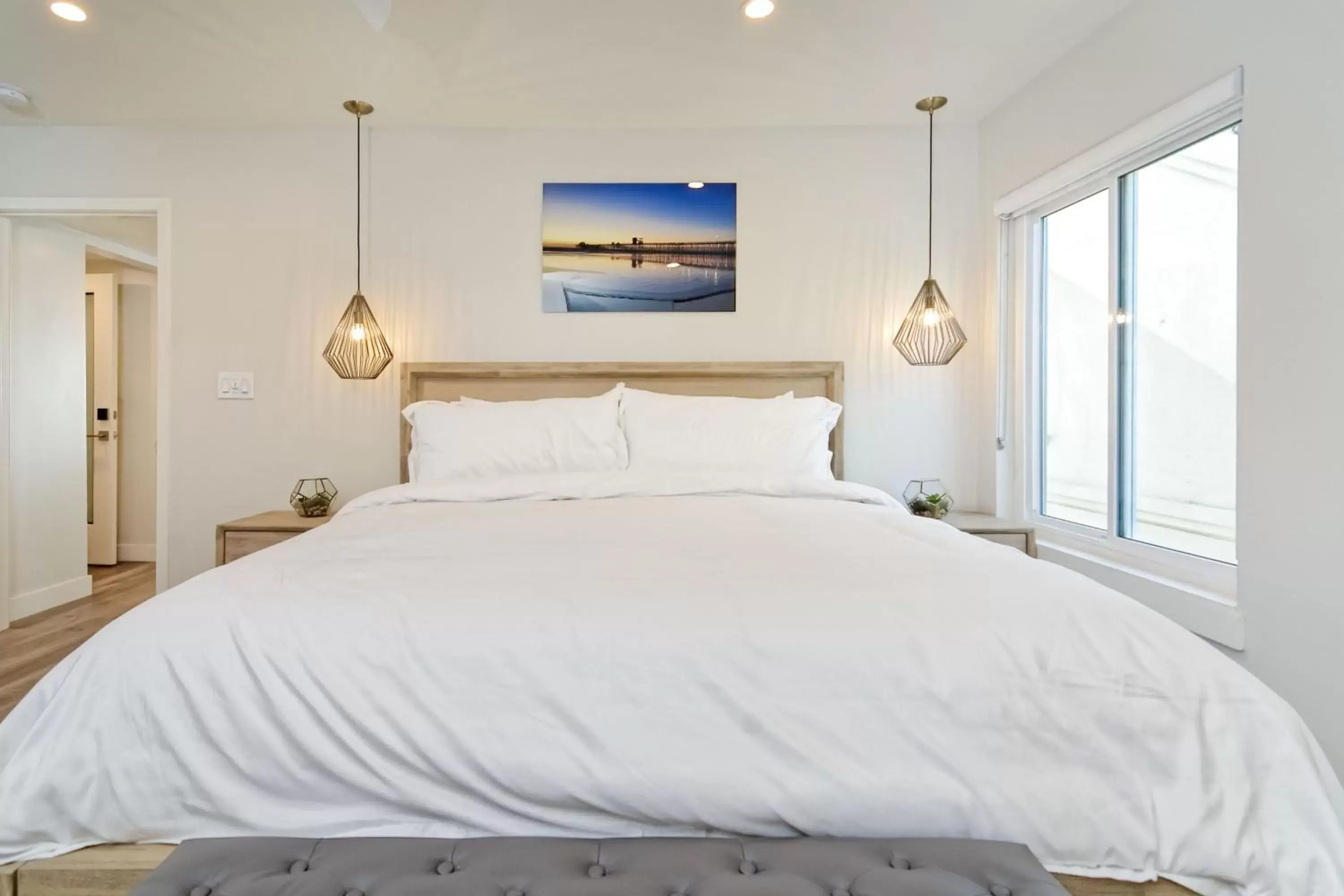 Bedroom, Bed in Ocean Villas Beach Front