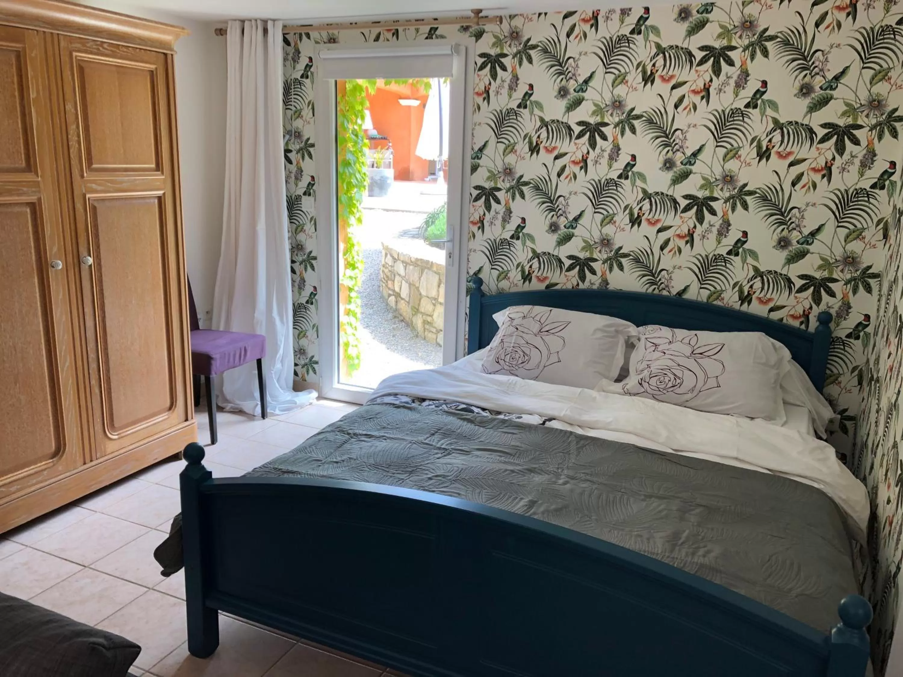 Bed in Villa Catharina