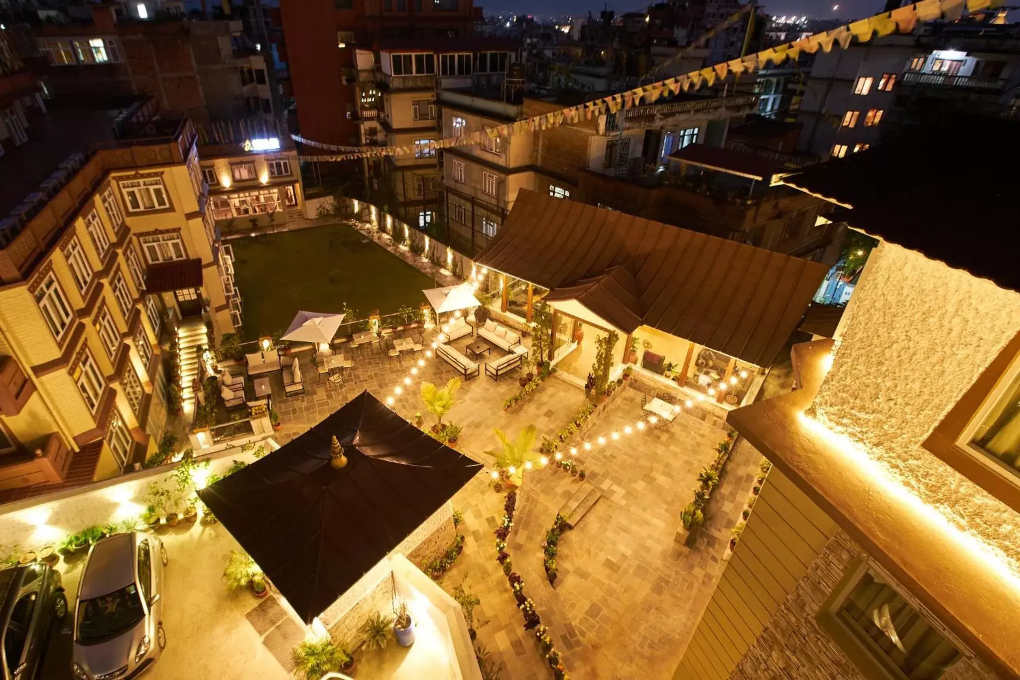 Bird's-eye View in Shambaling Boutique Hotel