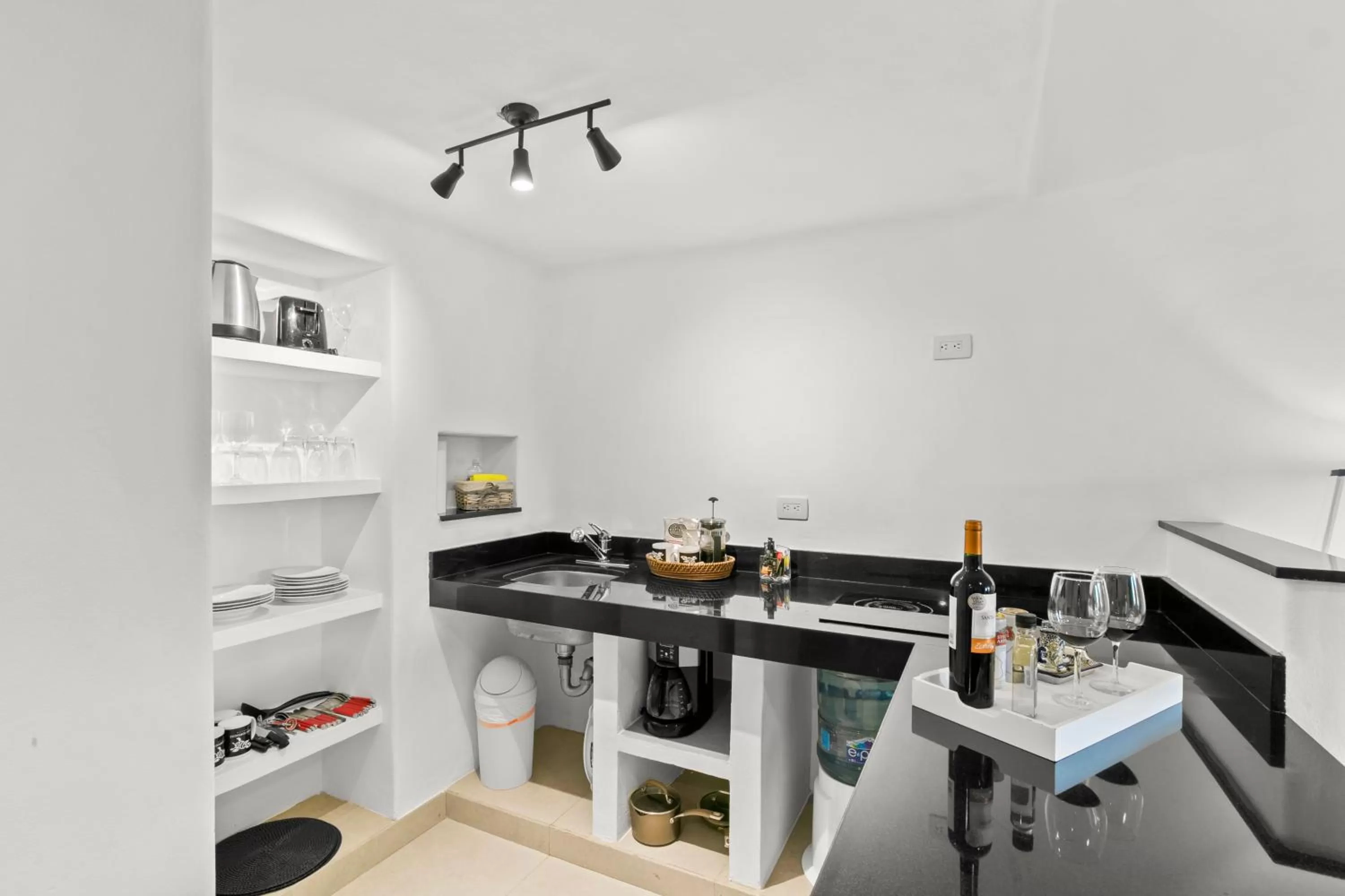 Kitchen/Kitchenette in Casa Tortugas Boutique Hotel - CANCUN Hidden Gem