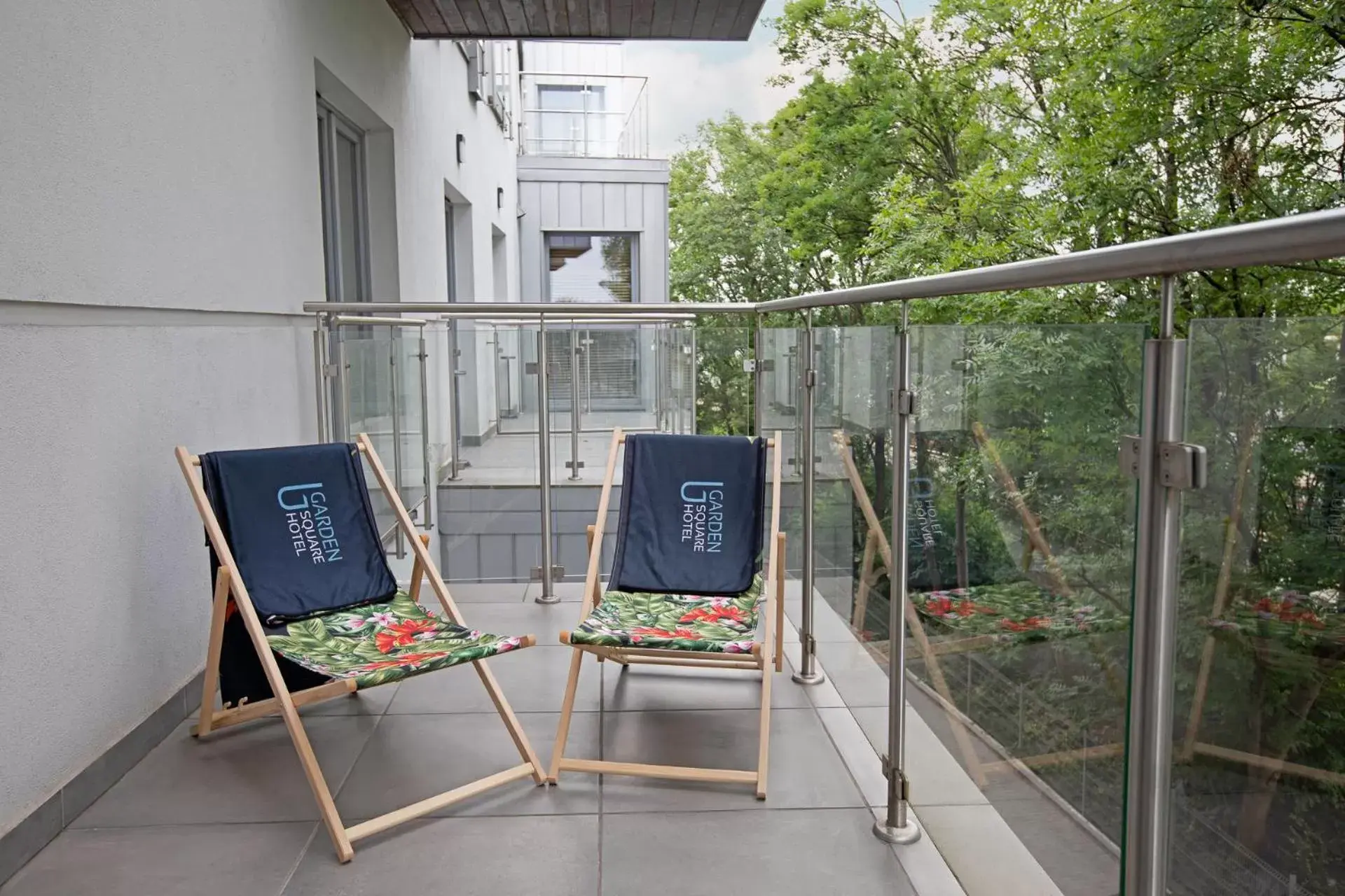 Balcony/Terrace in Garden Square Hotel