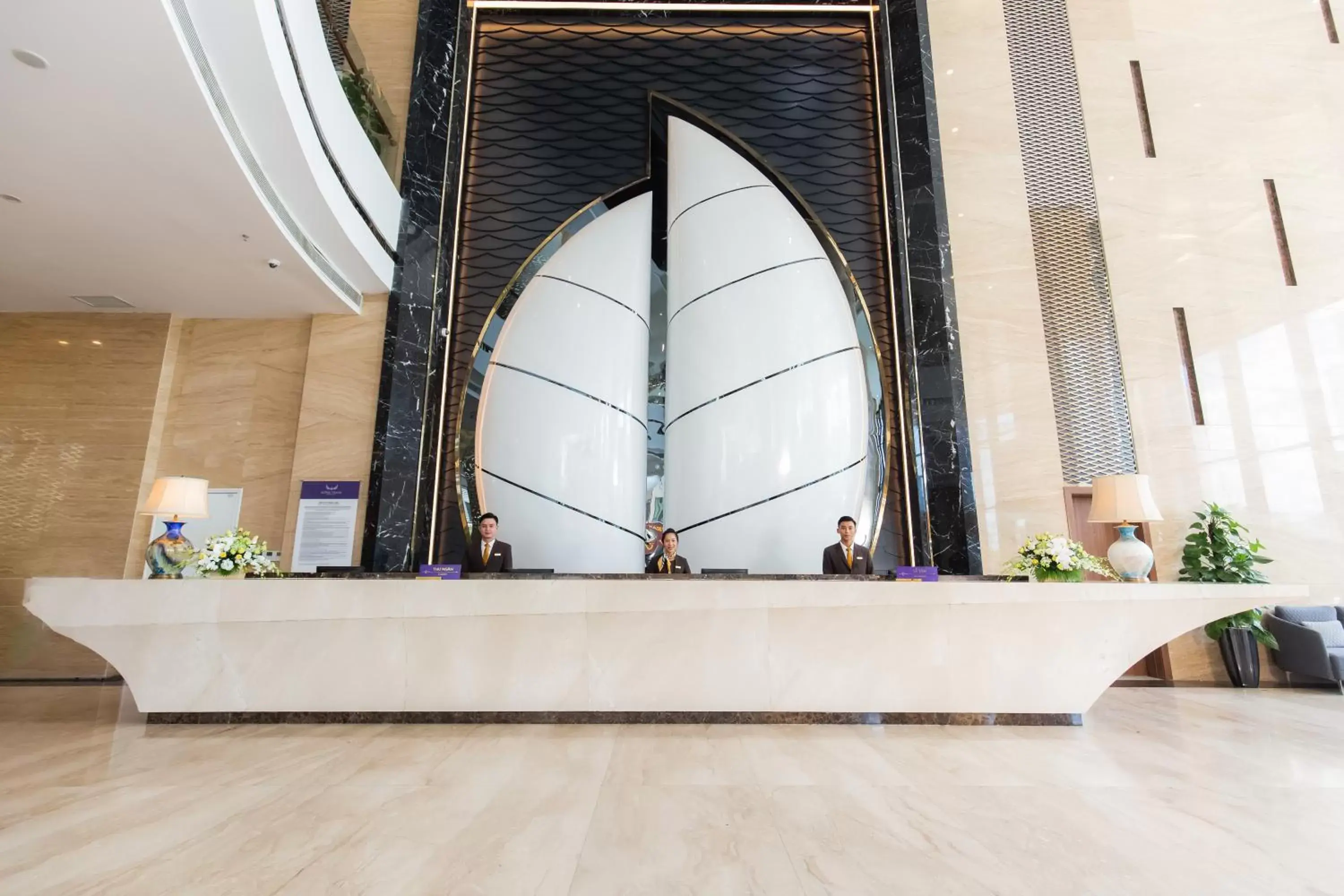 Lobby or reception in Muong Thanh Luxury Vien Trieu Nha Trang Lobby or reception in Muong Thanh Luxury Vien Trieu Nha Trang