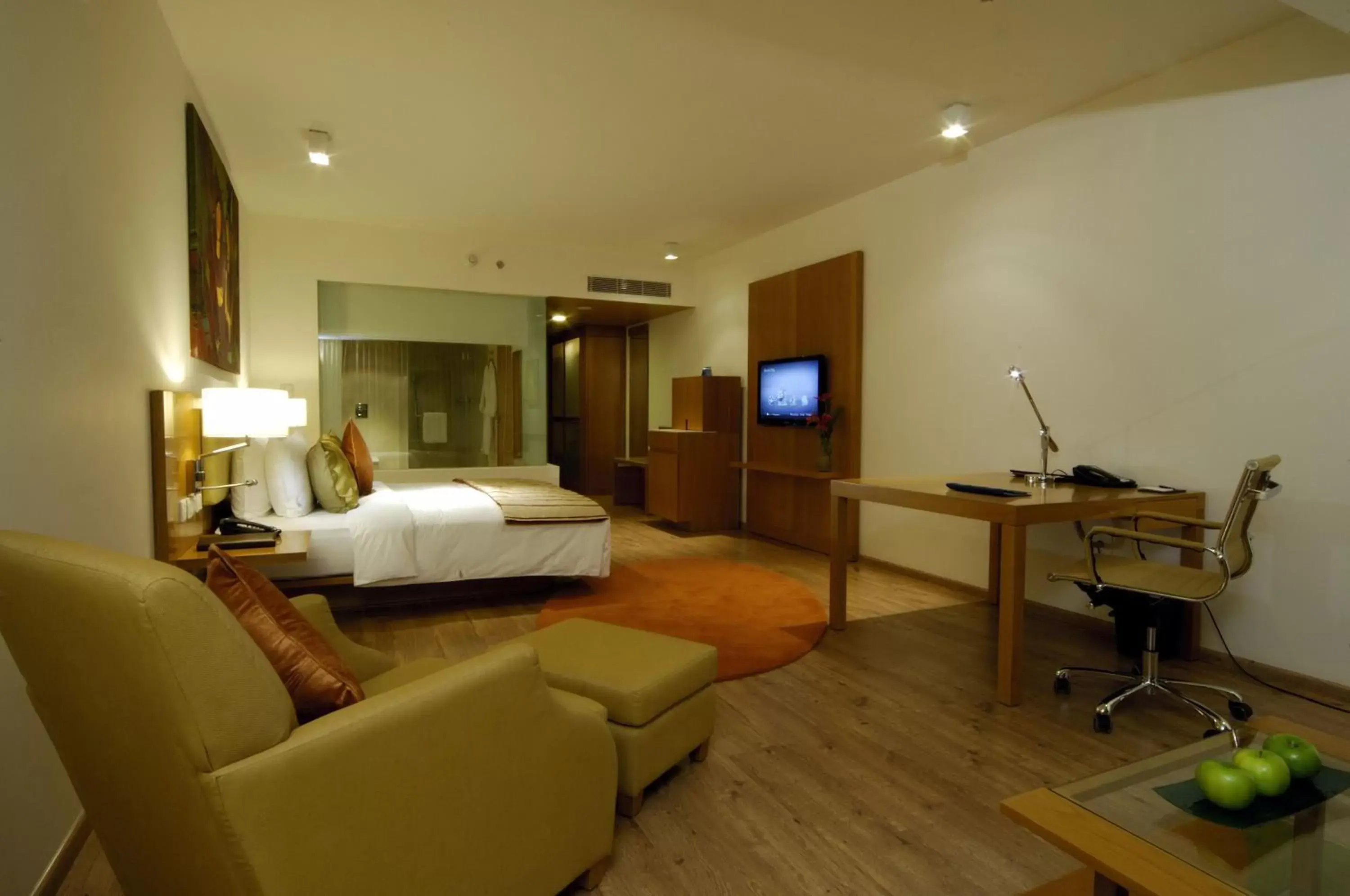 Seating Area in Radisson Blu Plaza Hotel Hyderabad Banjara Hills