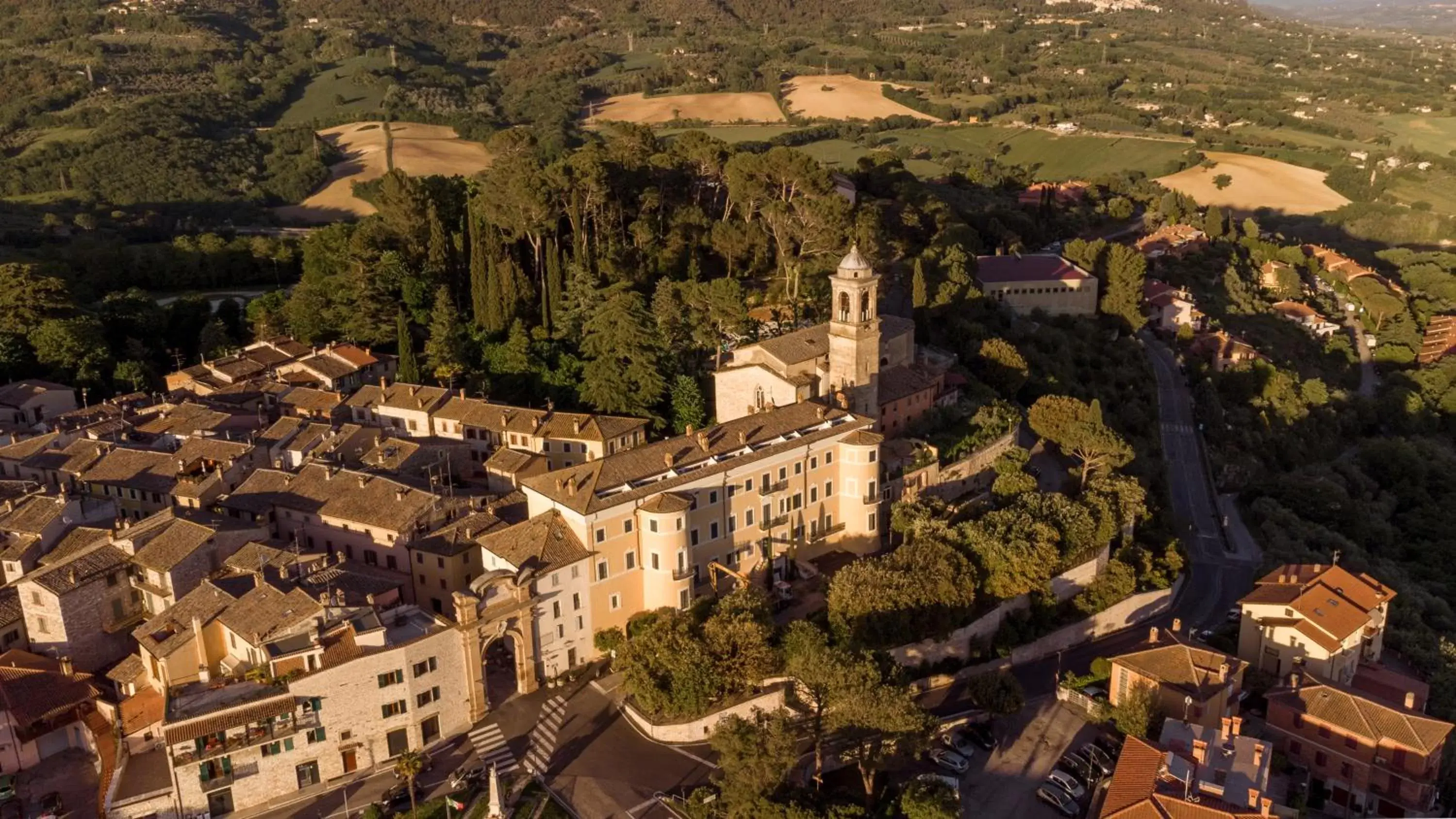 Bird's eye view, Bird's-eye View in Grand Hotel San Gemini I UNA Esperienze