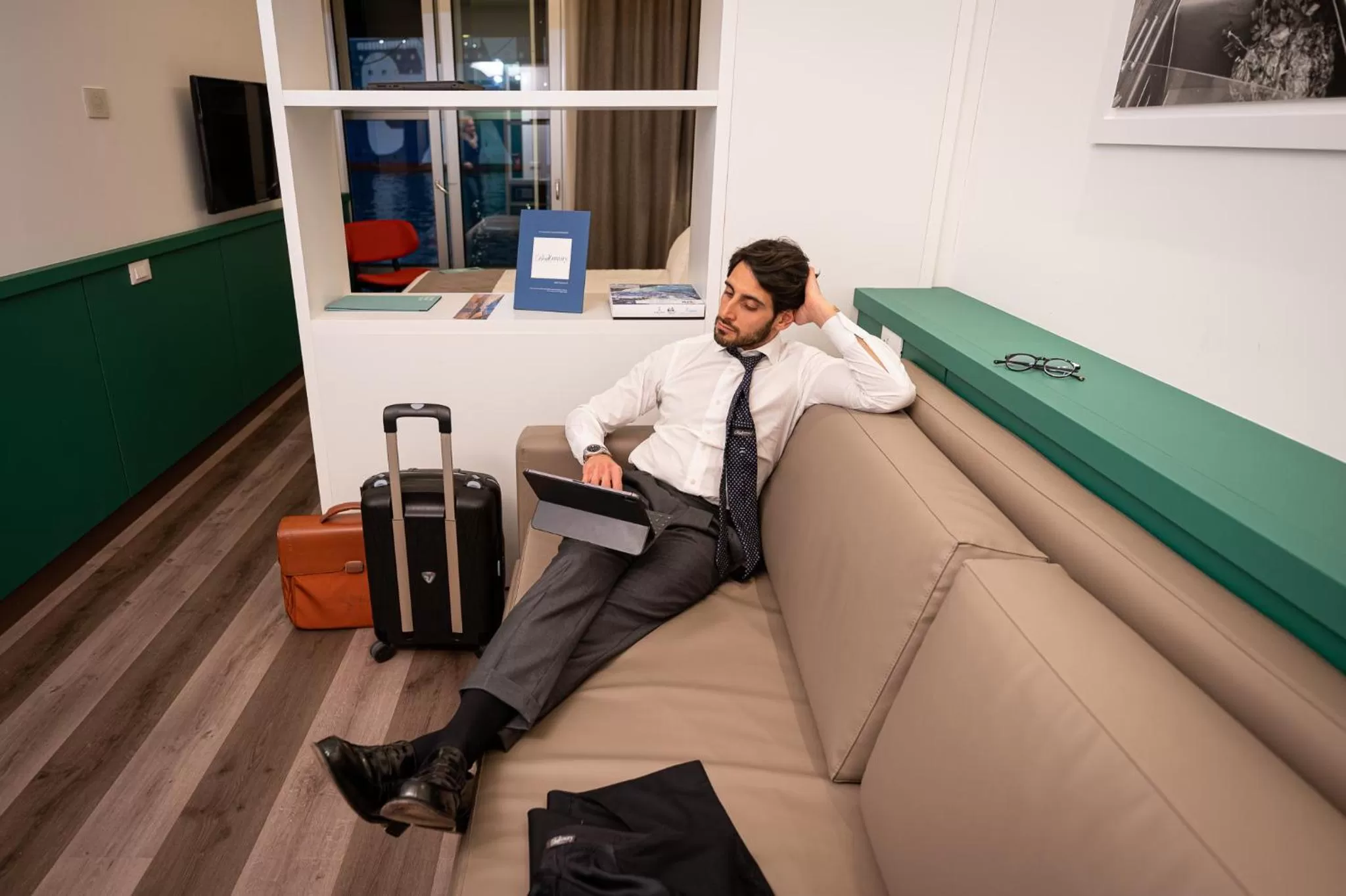 People in Smart Hotel Napoli