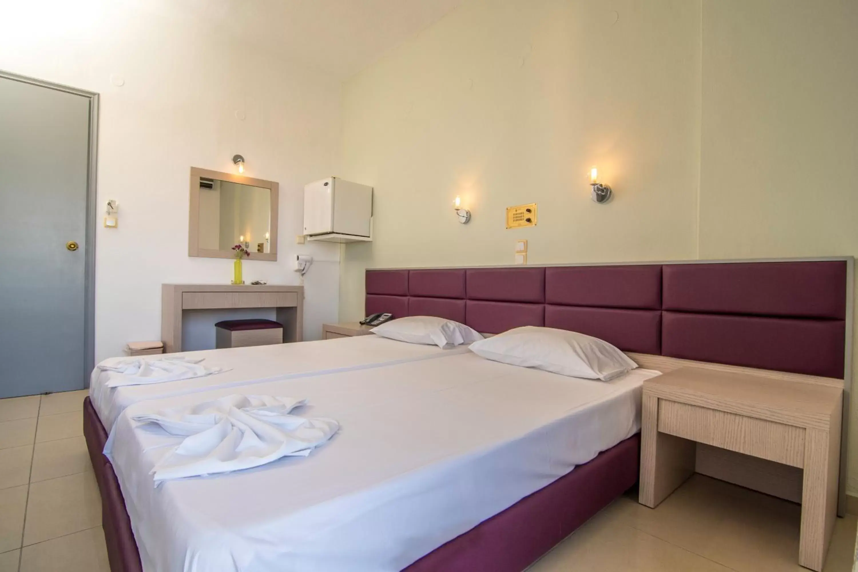 Bed in Megim Hotel