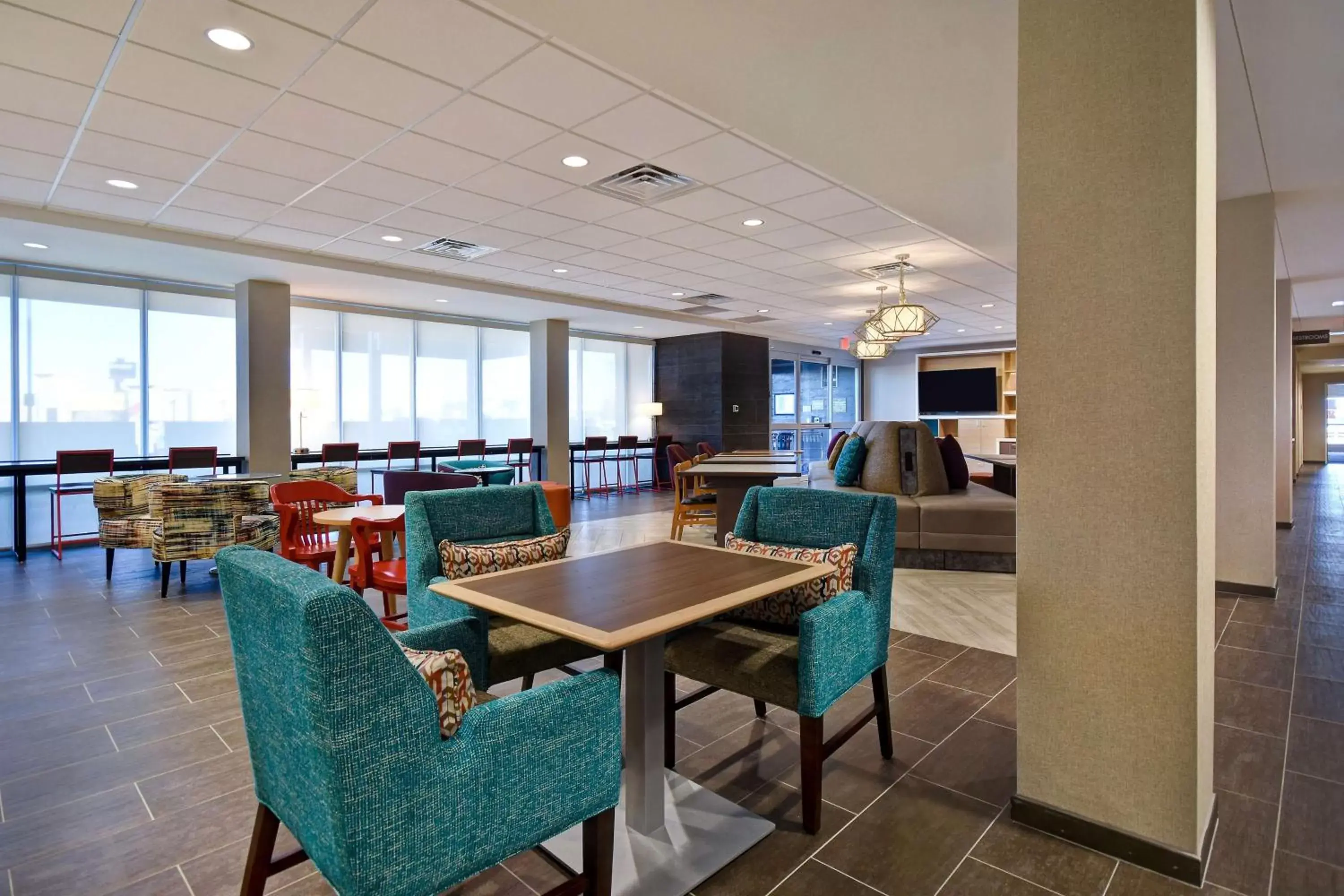 Lobby or reception, Restaurant/Places to Eat in Home2 Suites By Hilton Odessa