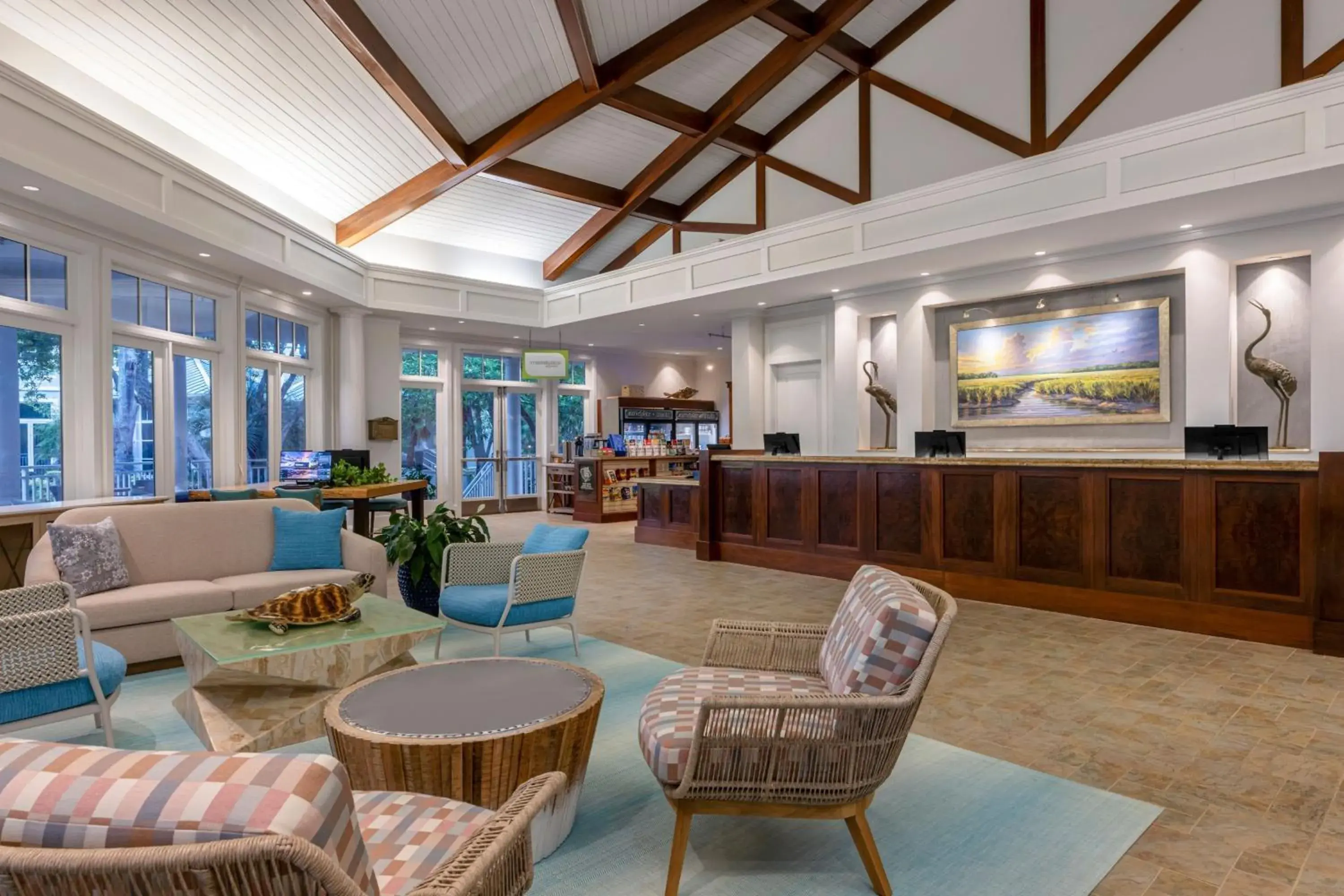 Lobby or reception, Lounge/Bar in Marriott's SurfWatch