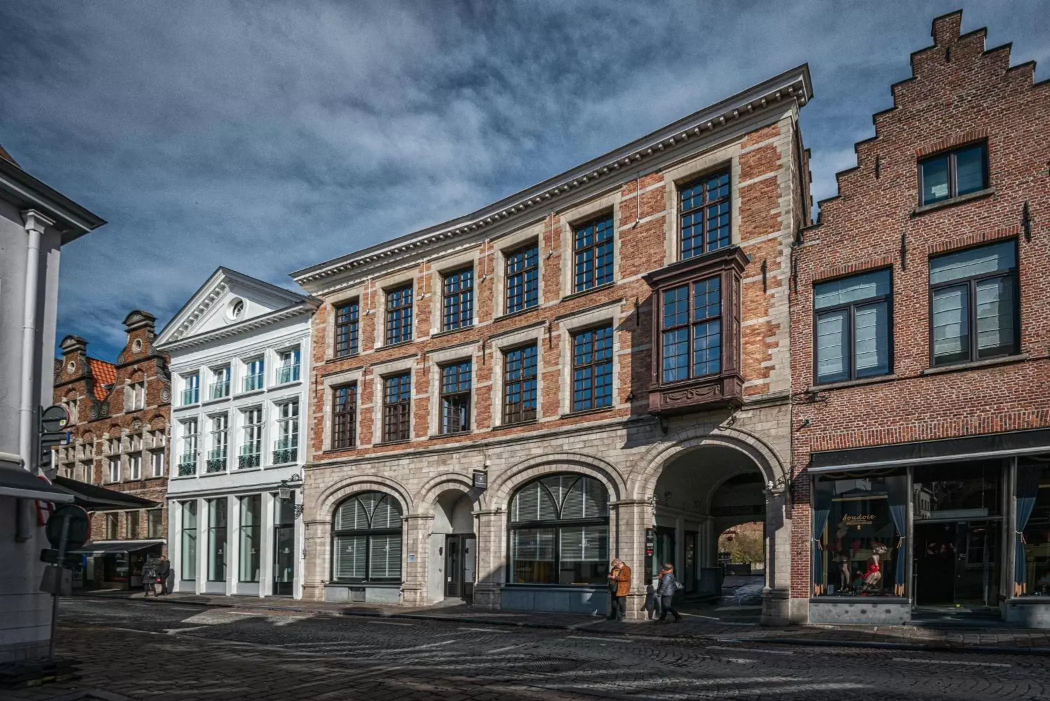 Facade/entrance, Property Building in Hotel Bourgoensch Hof