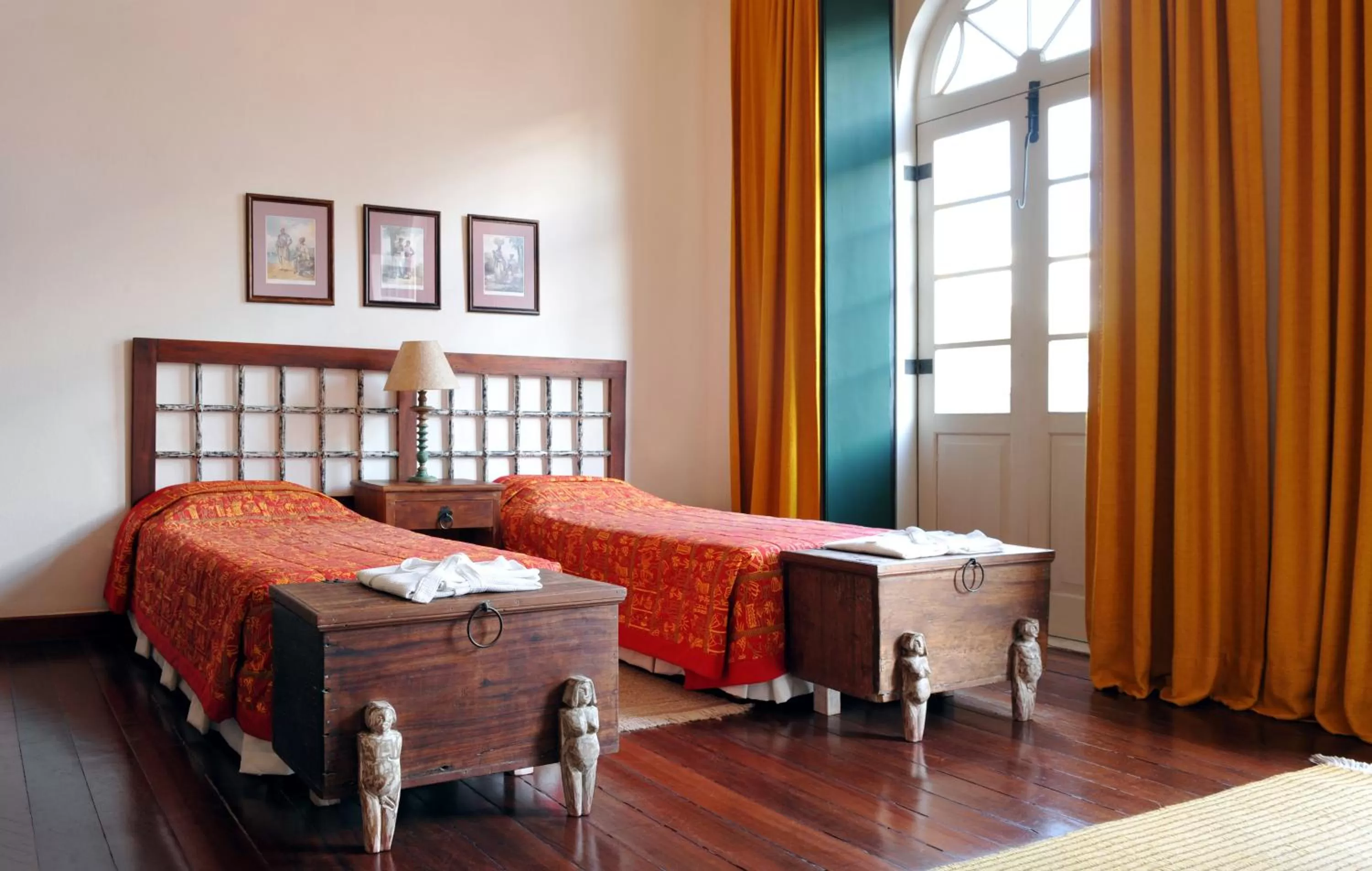 Decorative detail, Bed in Hotel Villa Bahia