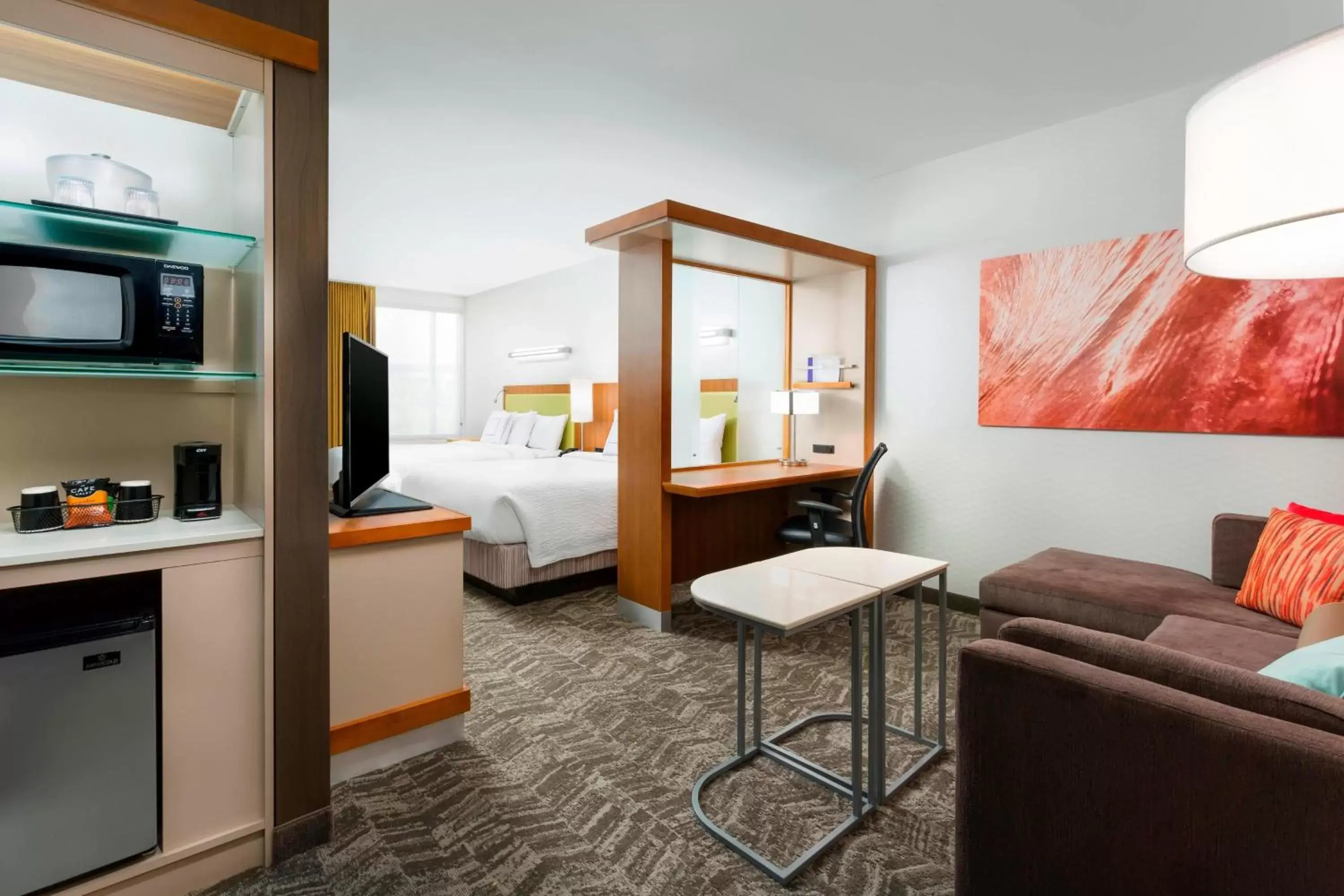 Bedroom, Bed in SpringHill Suites by Marriott San Diego Mission Valley