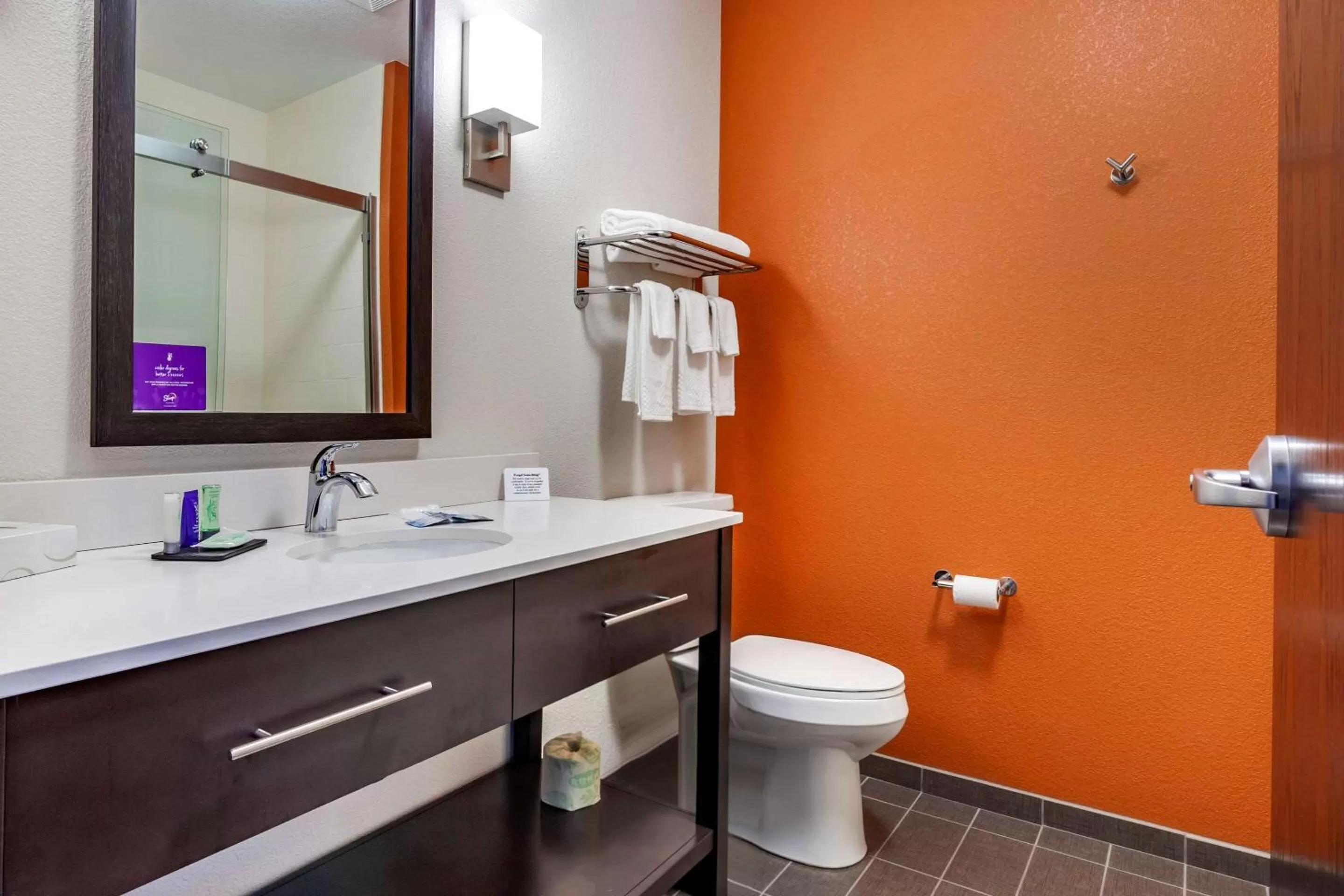 Bathroom in Sleep Inn & Suites Lancaster-Platteville