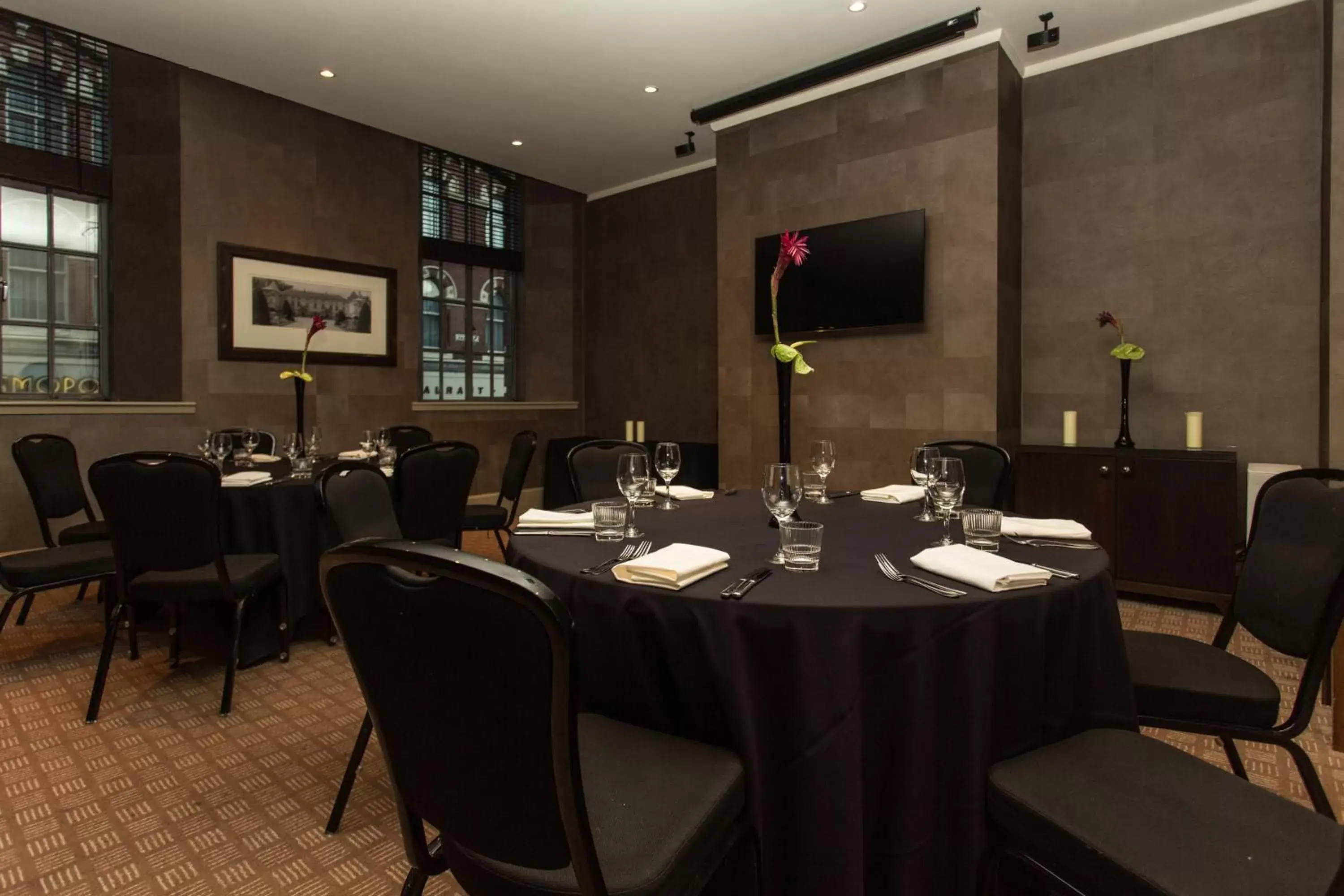 Meeting/conference room, Restaurant/Places to Eat in Malmaison Edinburgh