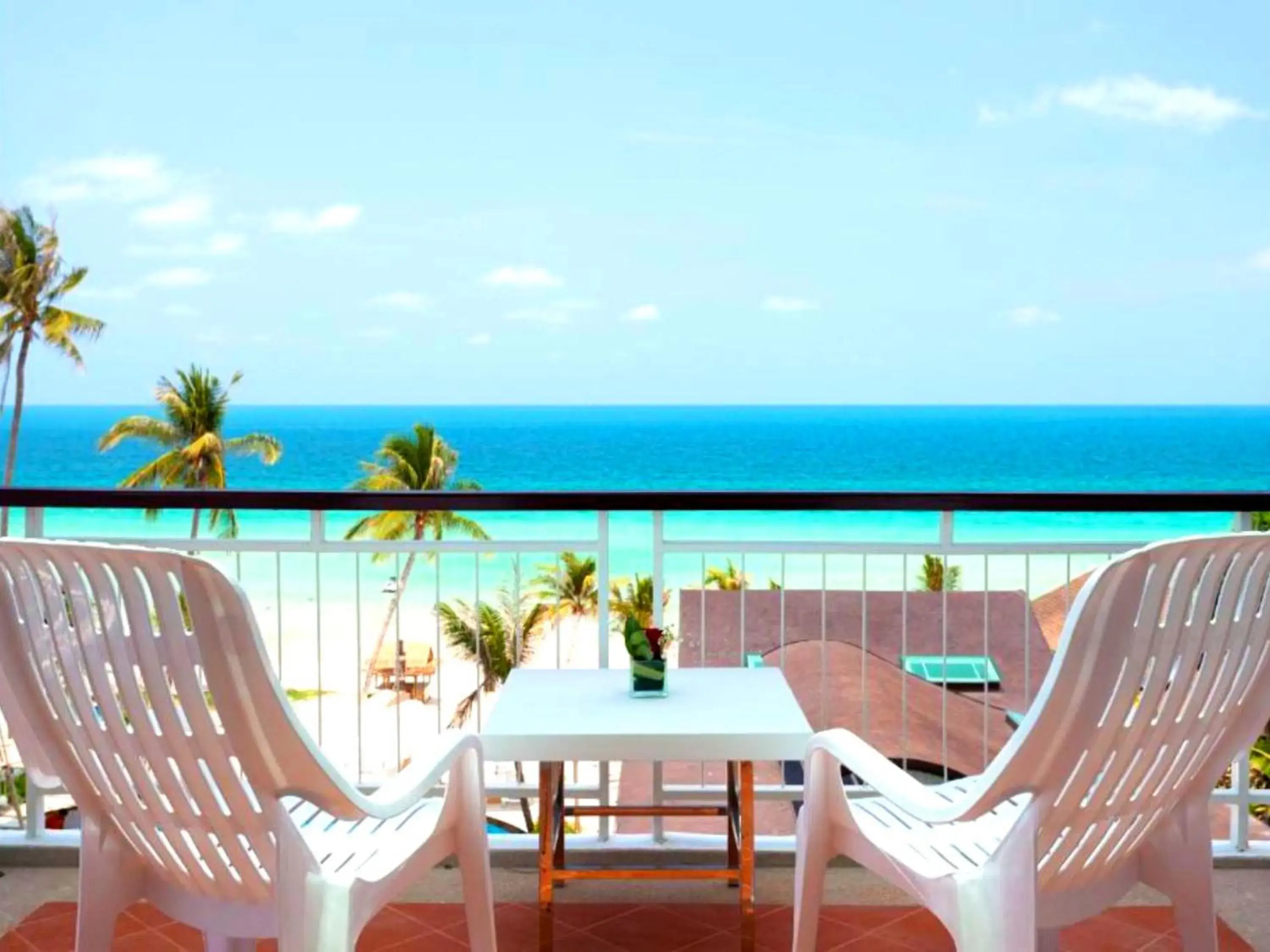 Balcony/Terrace in The Samui Beach Resort - SHA Plus Certified