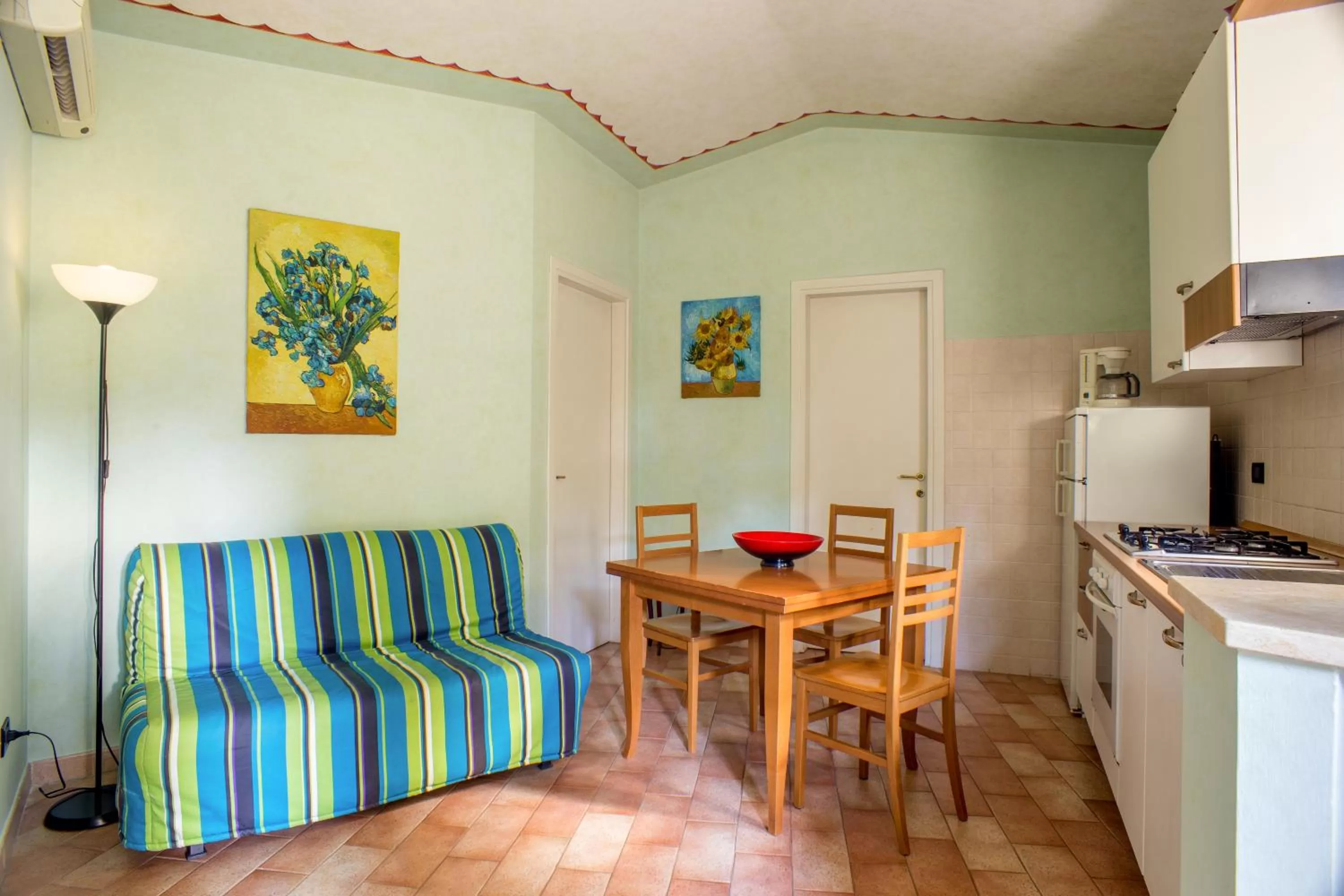 Seating area in Residence Verdeborgo