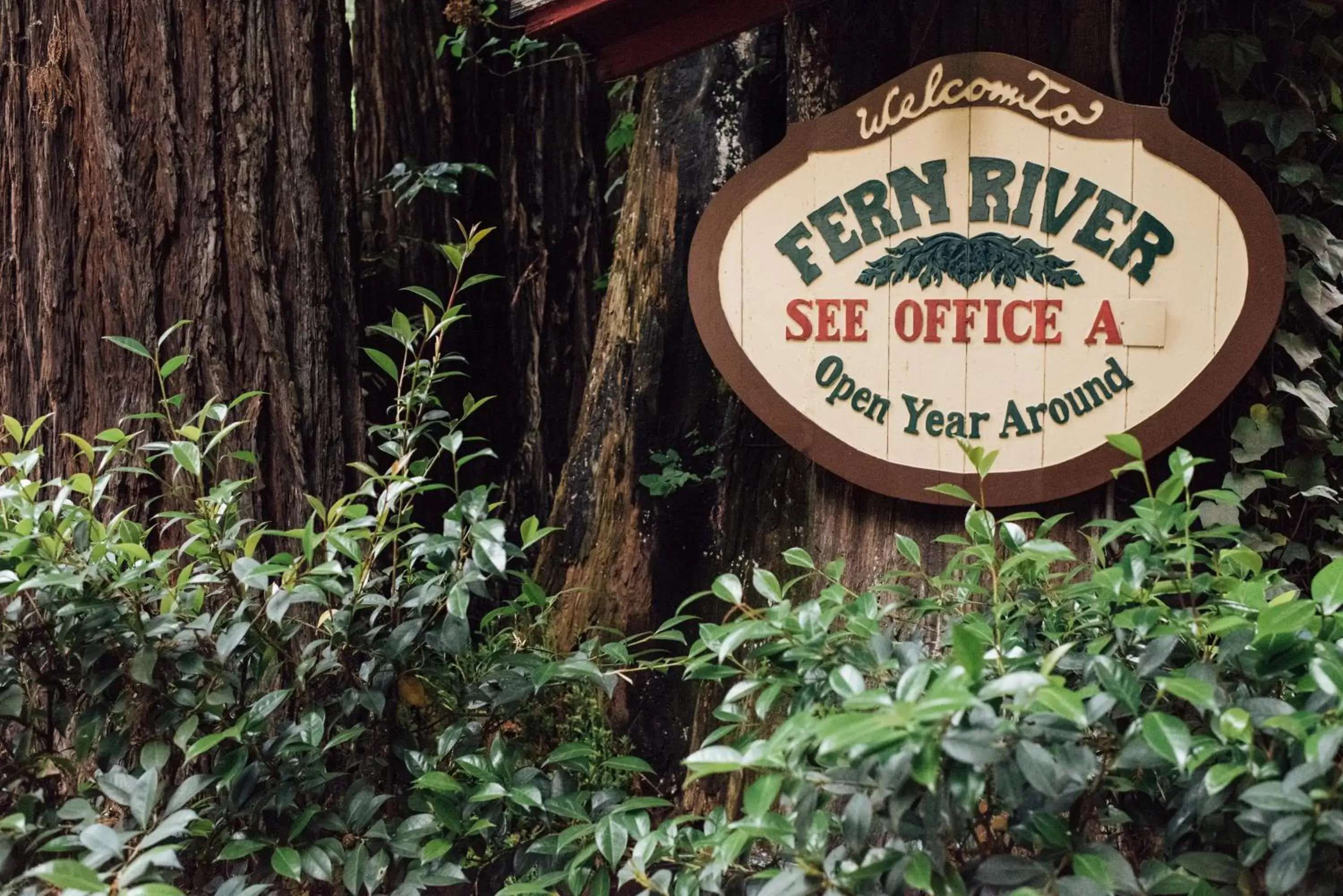 Facade/entrance in Fern River Resort