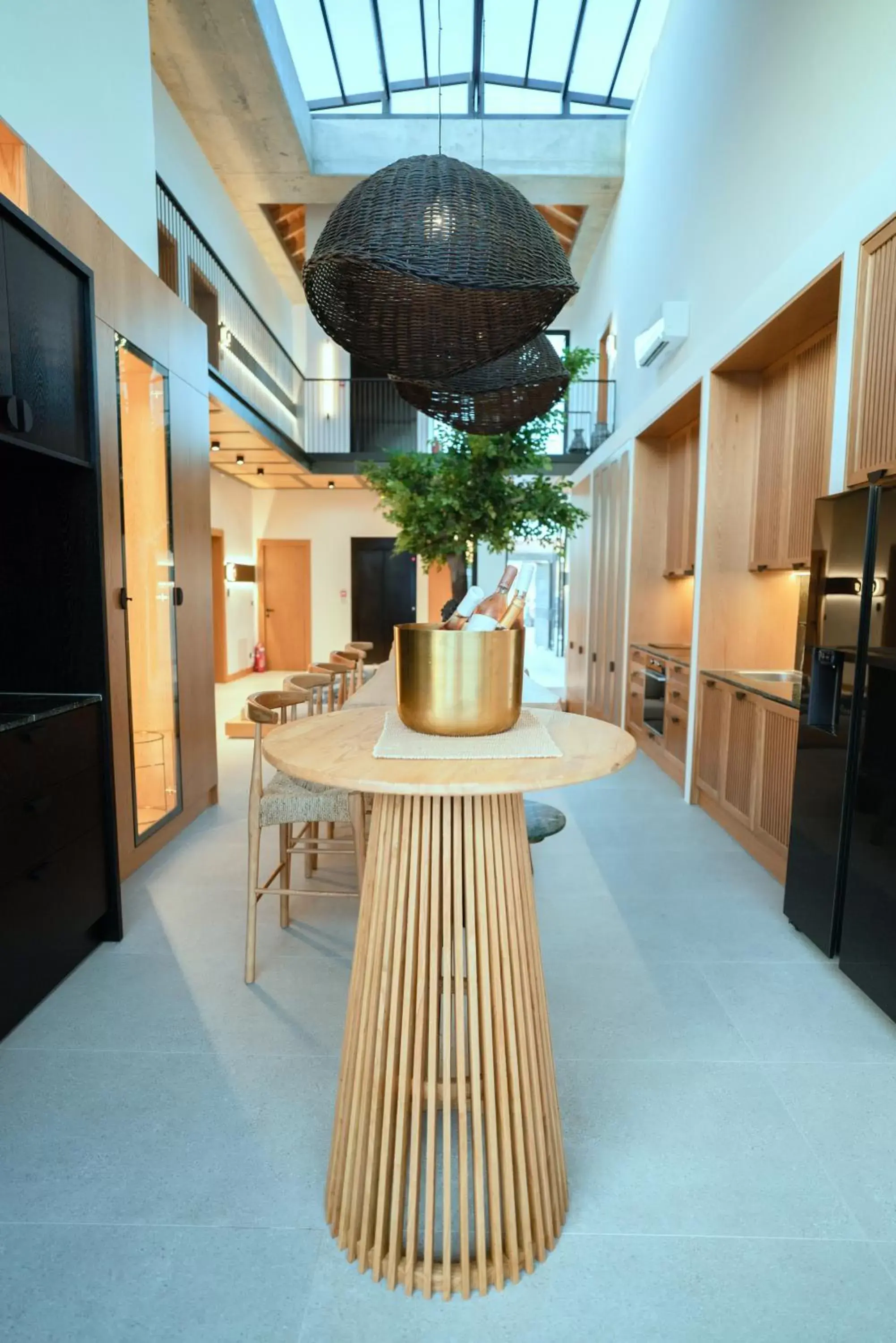 Dining area in Capital Luxury Suites