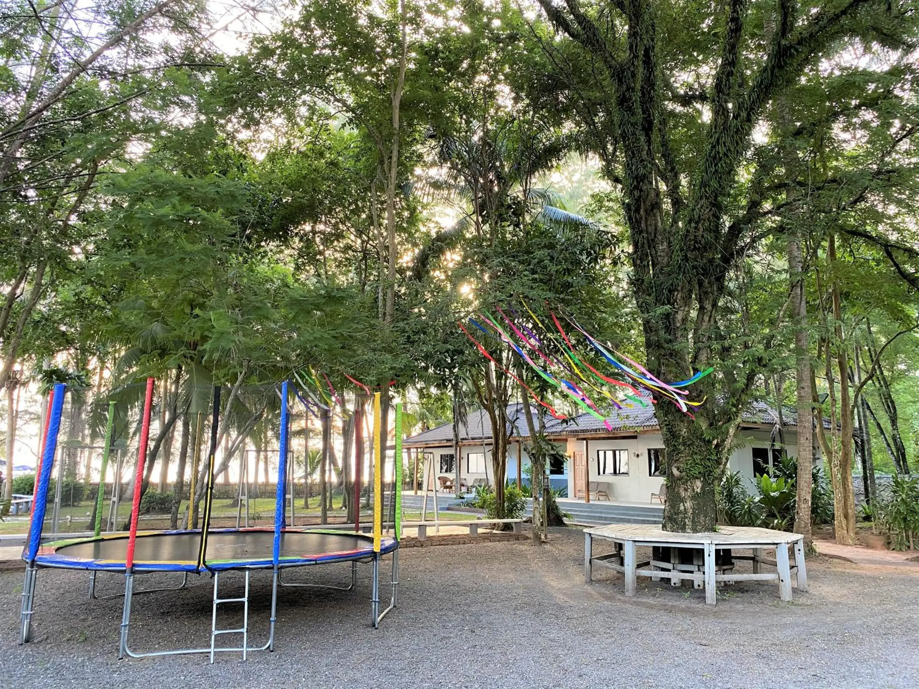 Children play ground in Pakmeng Resort