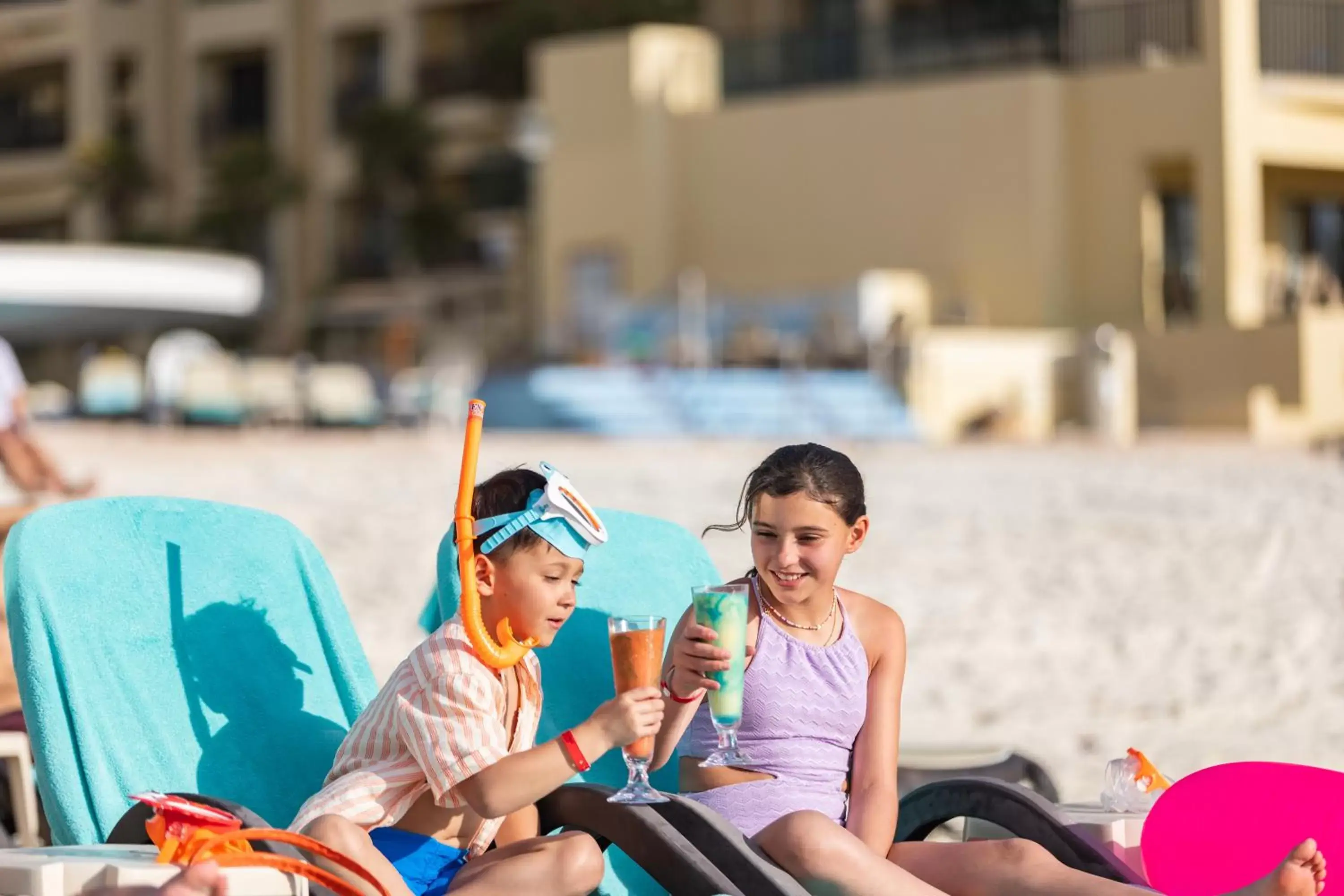 Beach, Children in The Royal Sands Resort & Spa