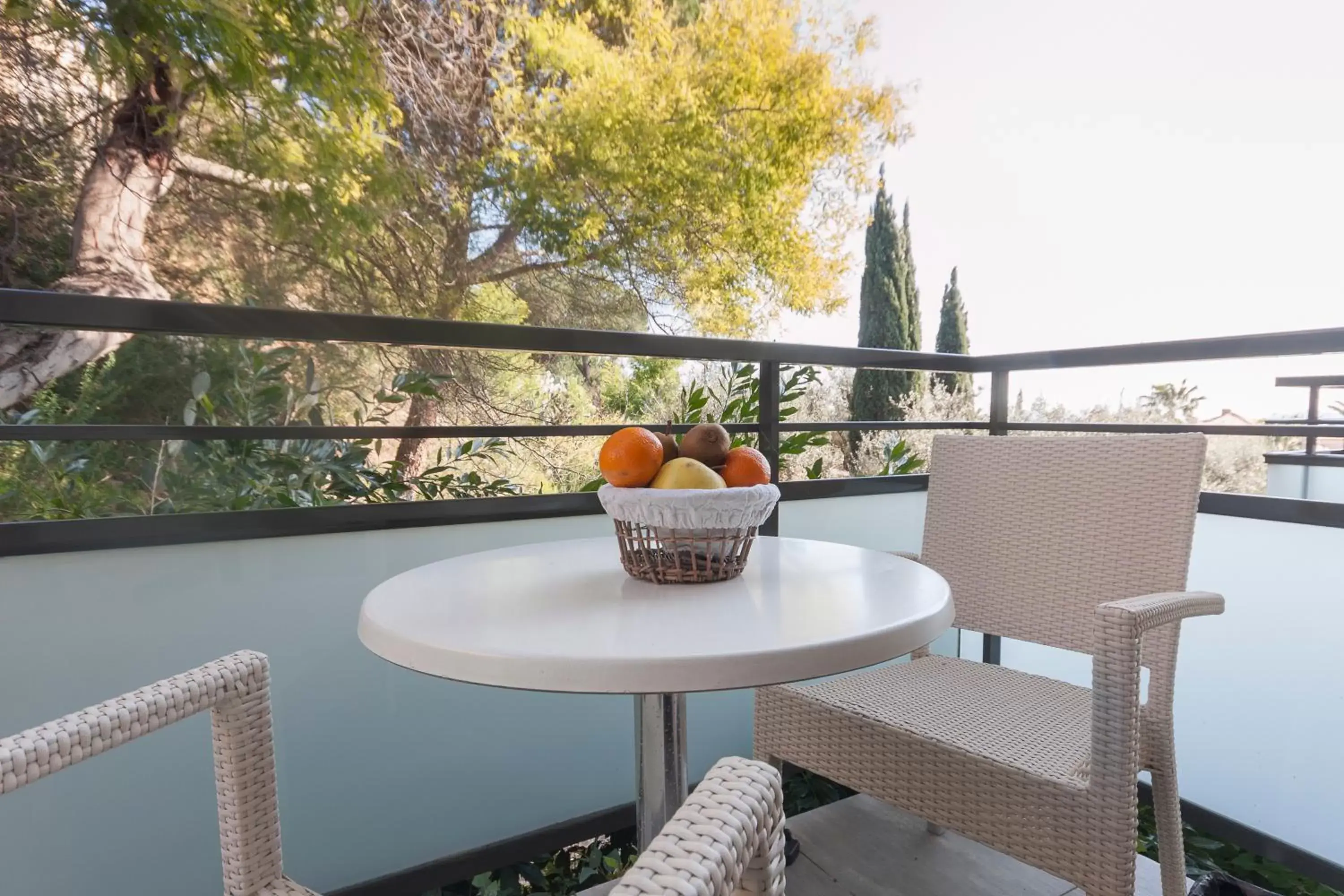 Balcony/Terrace in Hôtel Baptistin