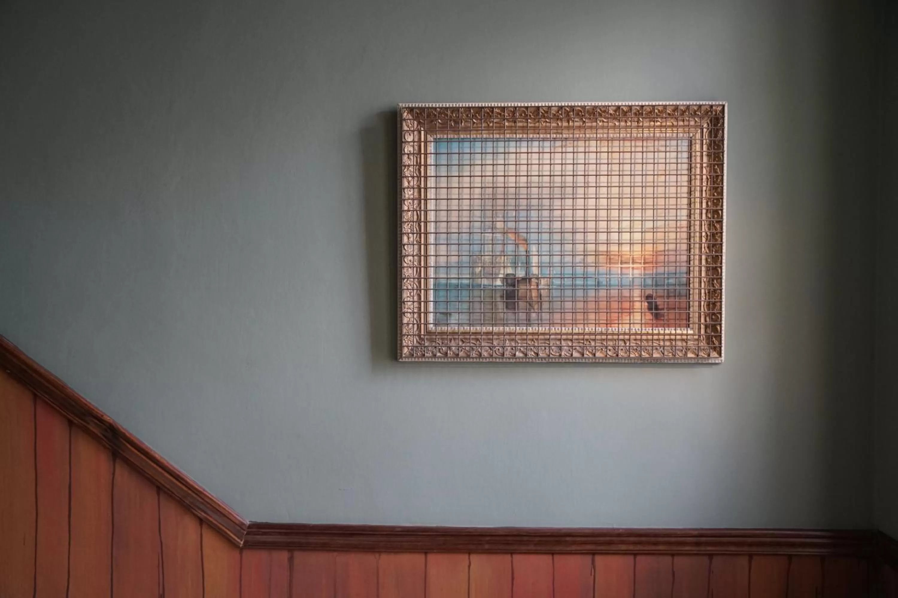 Decorative detail in The Walled Off Hotel