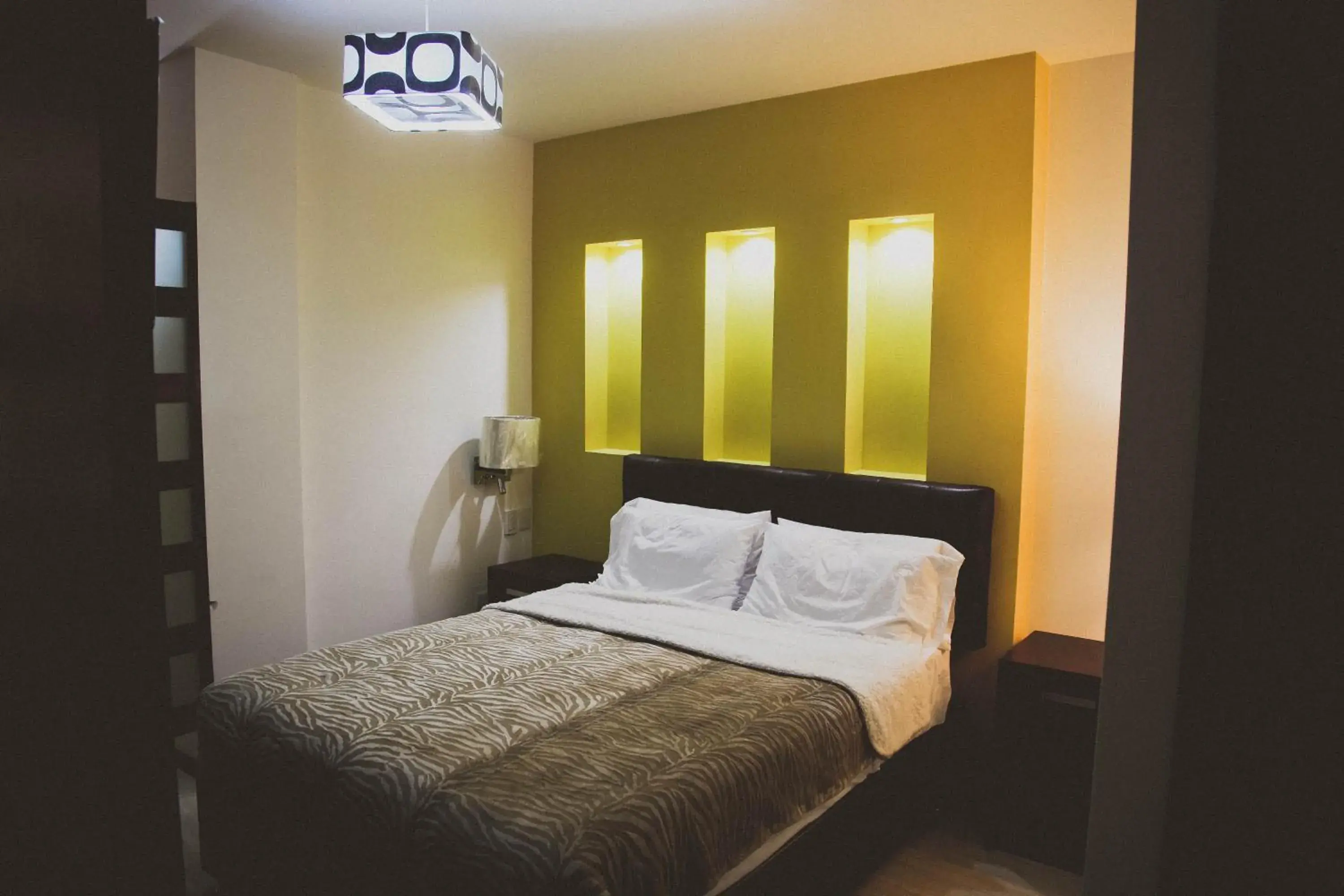 Bed in Hotel Rincon del Cielo
