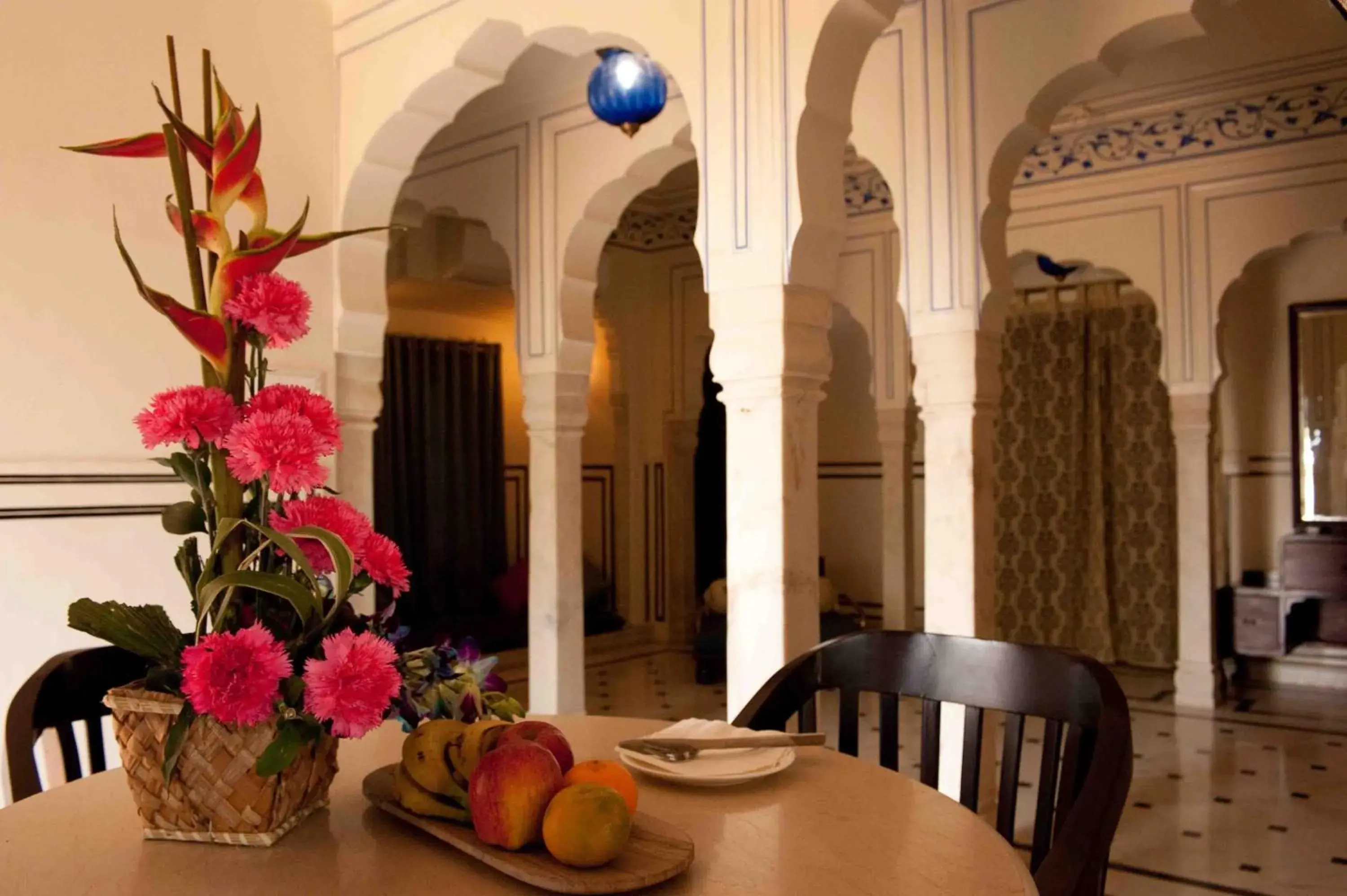 Decorative detail, Dining Area in Royal Heritage Haveli