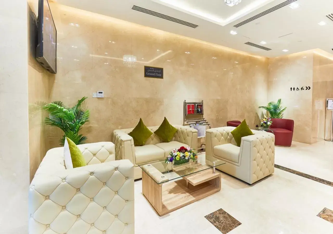 Lobby or reception in Rose Plaza Hotel Al Barsha