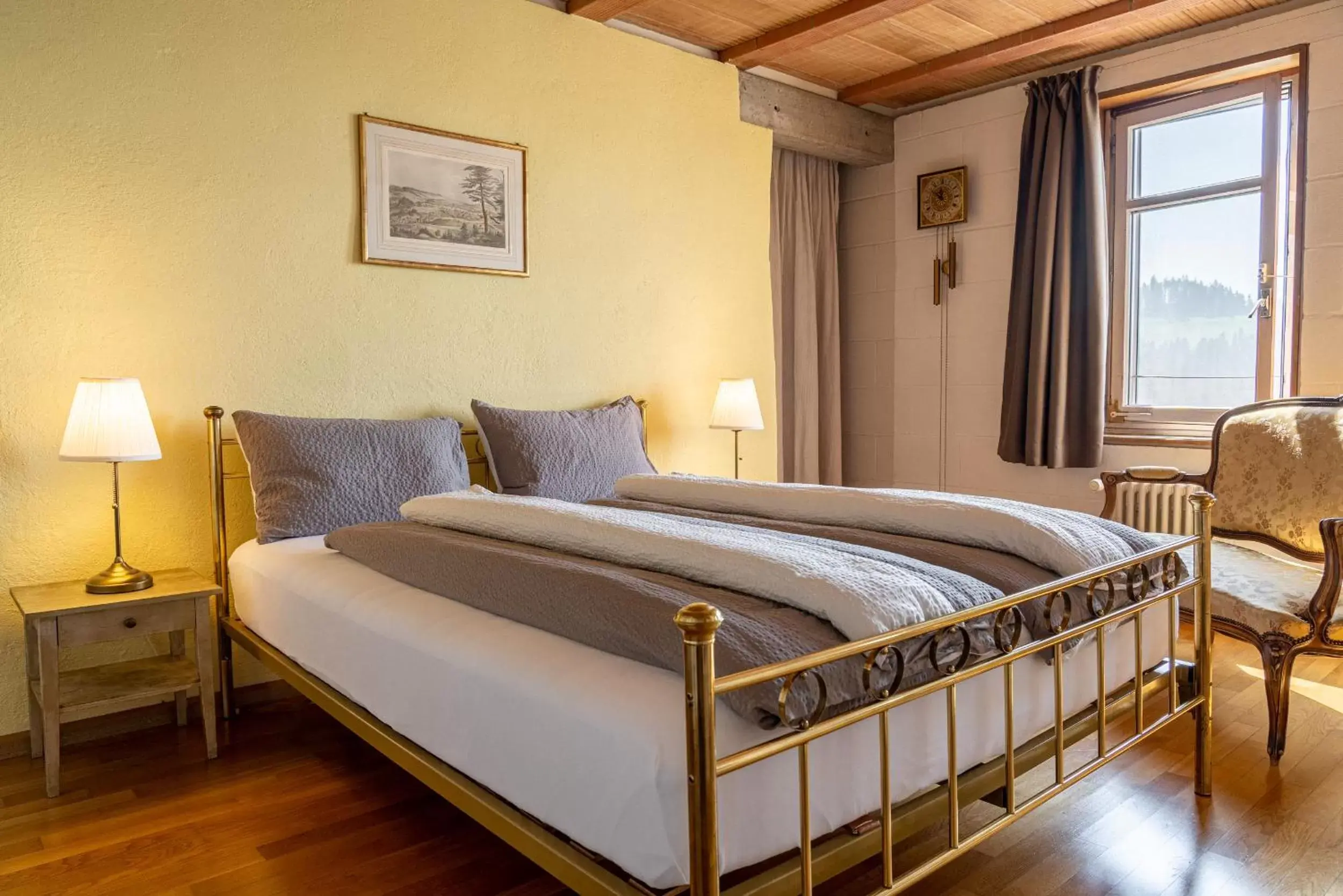 Bed in BnB SchlafSchloss