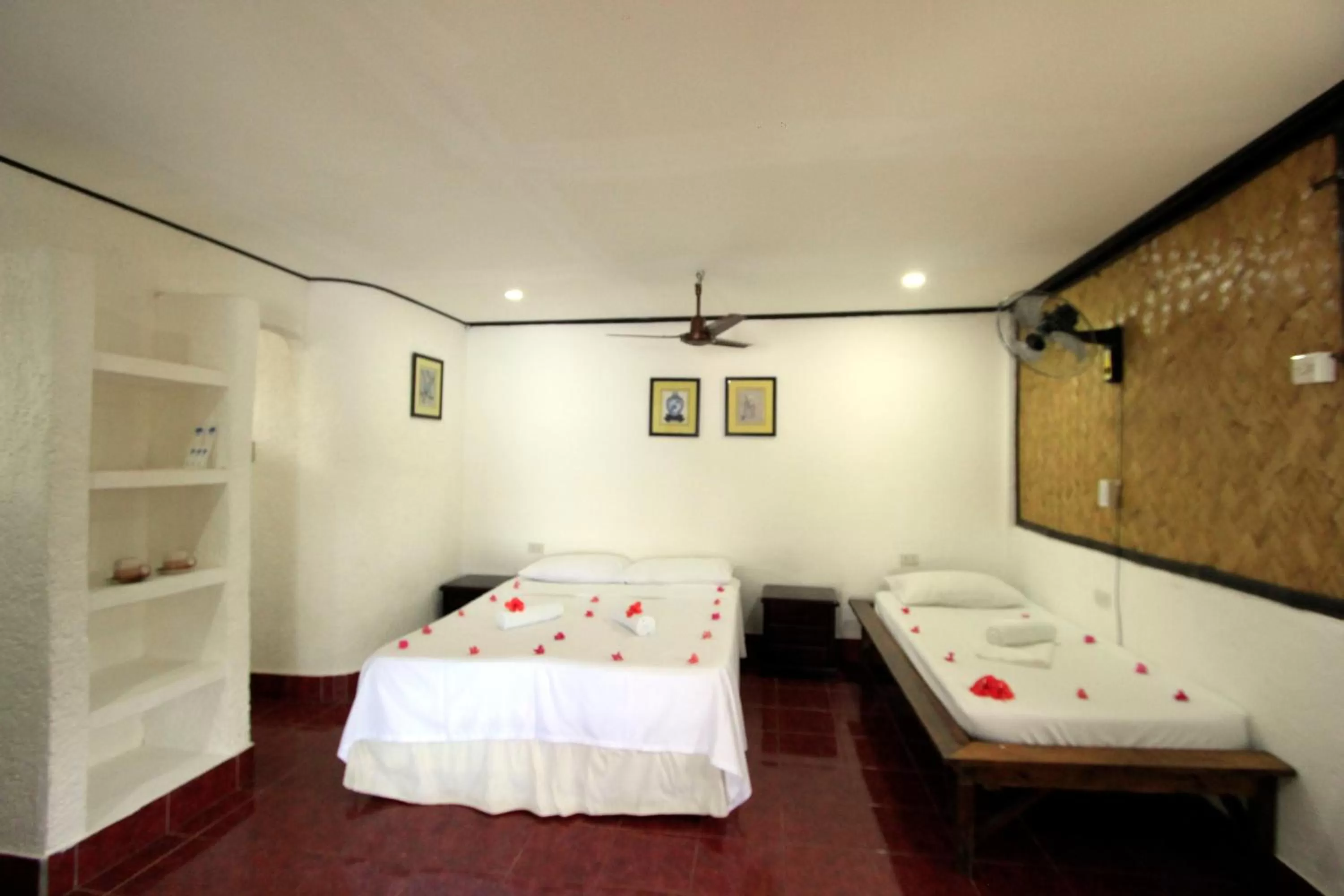 Bed in Discovery Island Resort