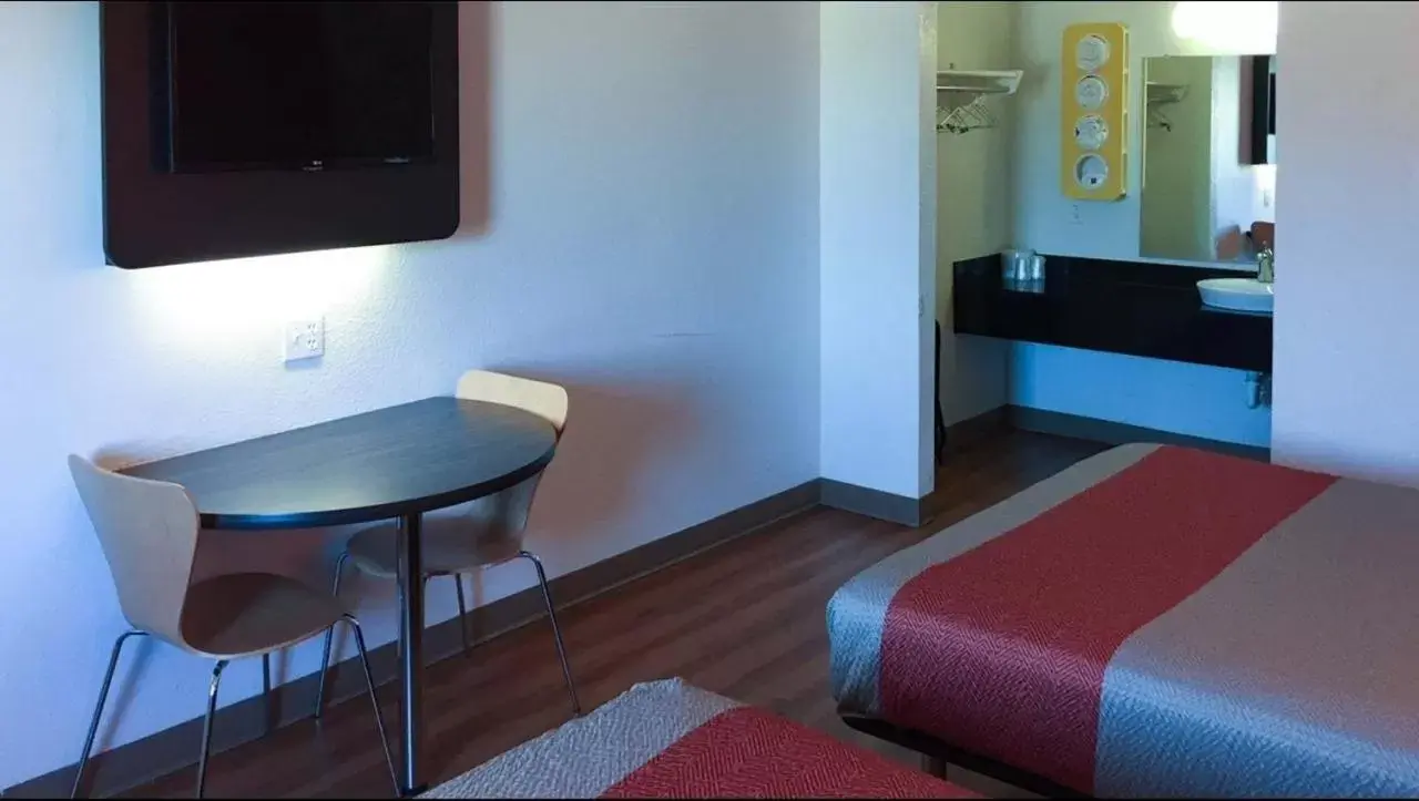 TV/Entertainment Center in Motel 6-North Richland Hills, TX