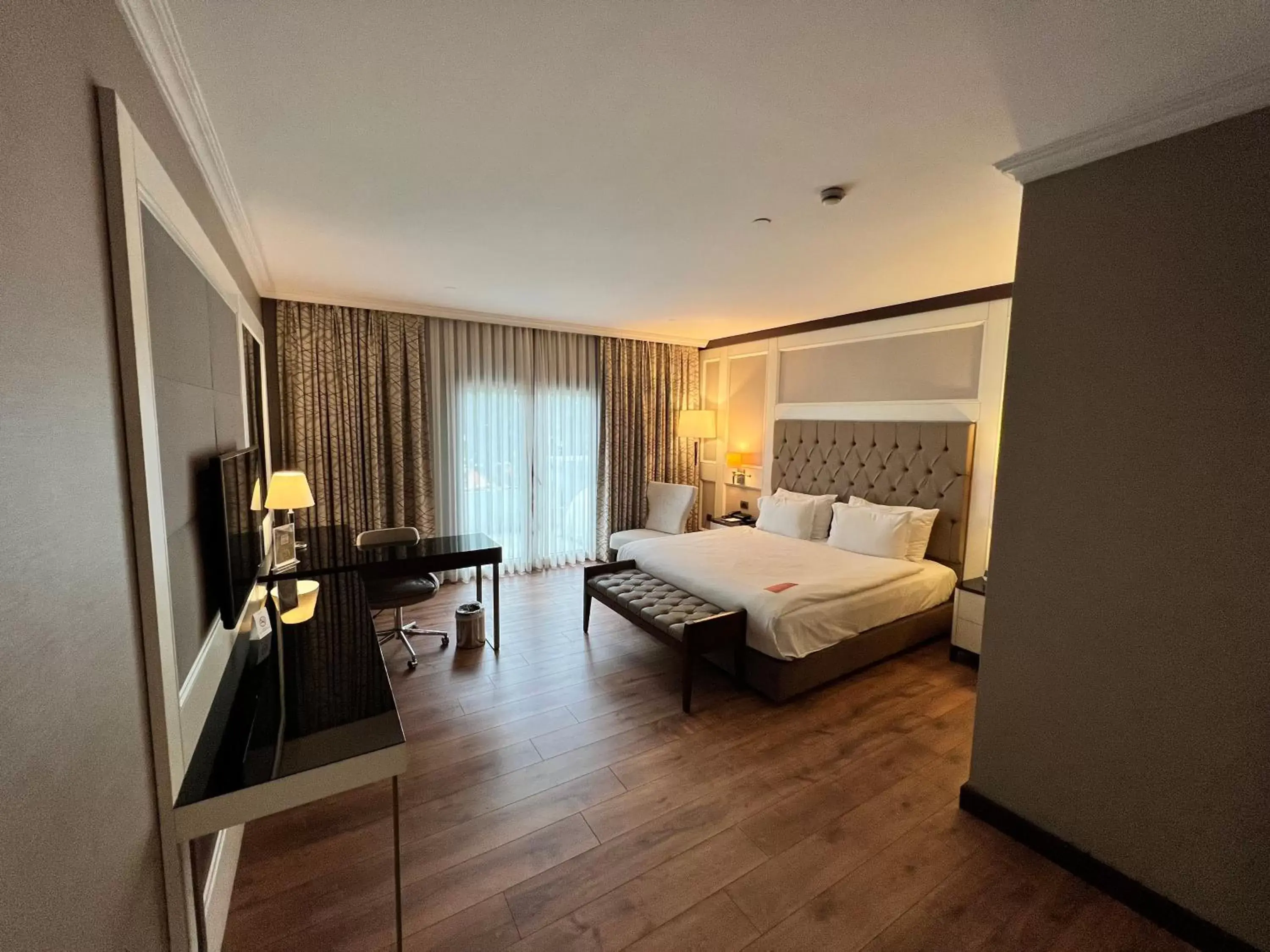Bed in Ramada Hotel & Suites by Wyndham Istanbul Merter