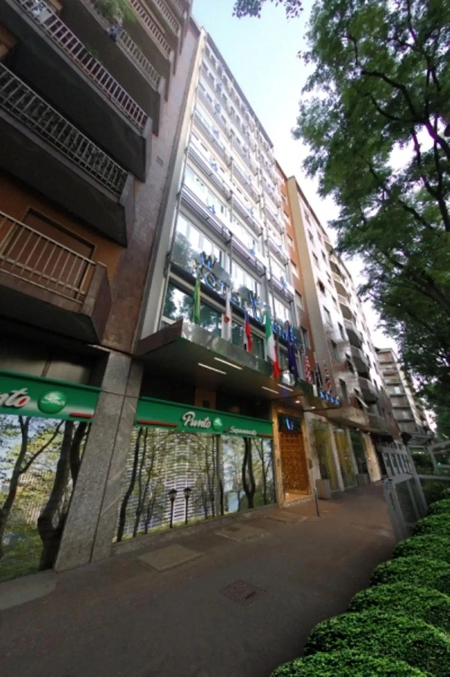Facade/entrance in Hotel Wagner Facade/entrance in Hotel Wagner