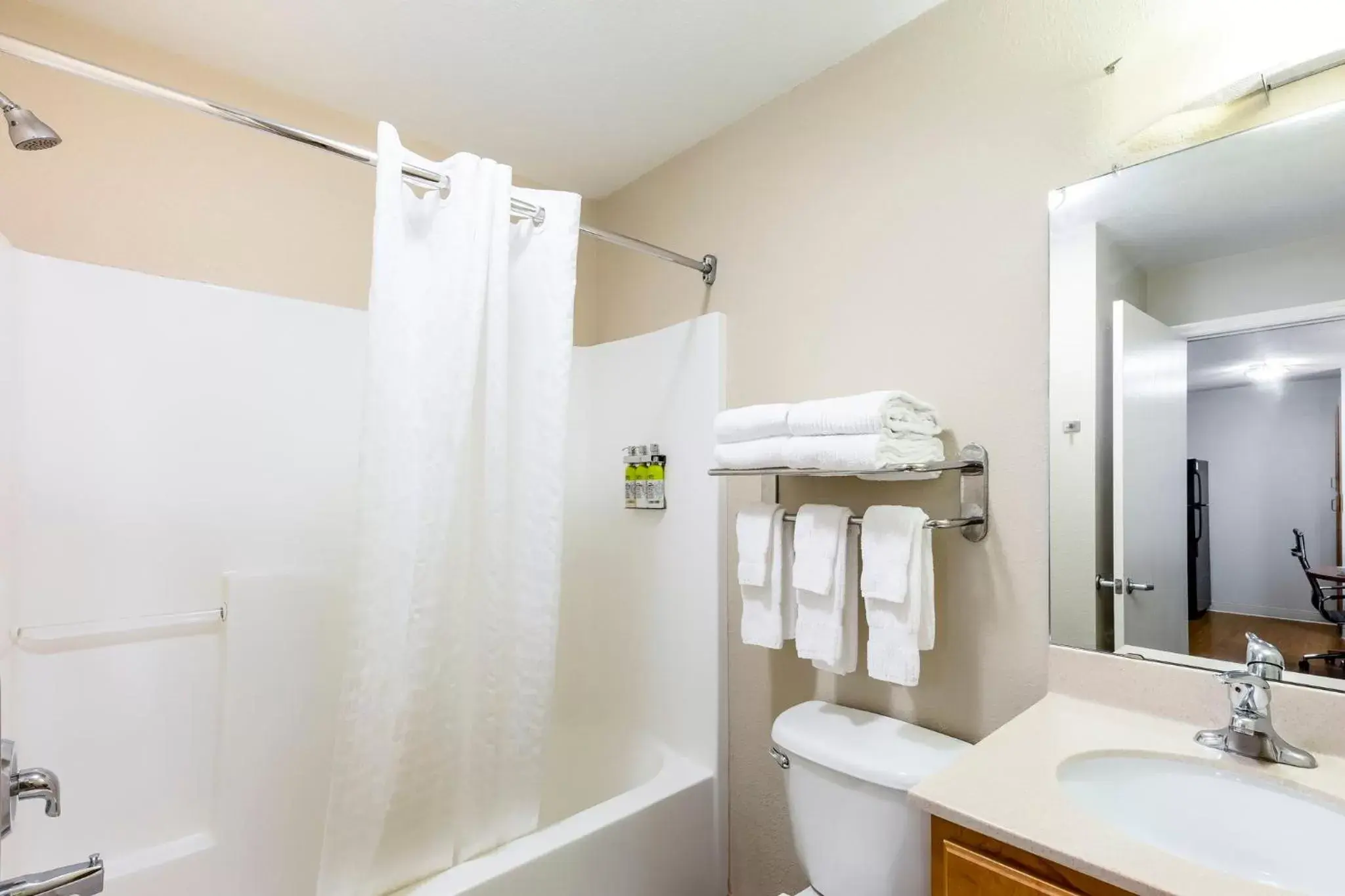Bathroom in Candlewood Suites Savannah Airport, an IHG Hotel