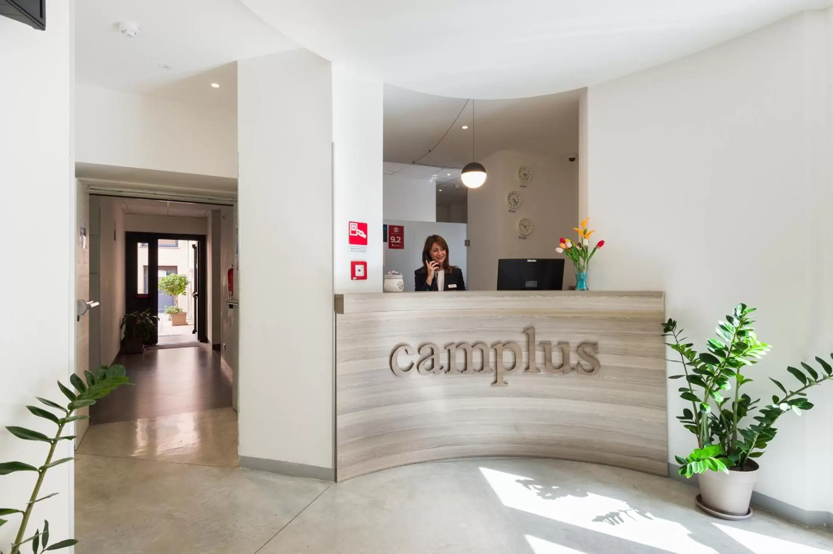 Staff, Lobby/Reception in Camplus Guest Palermo