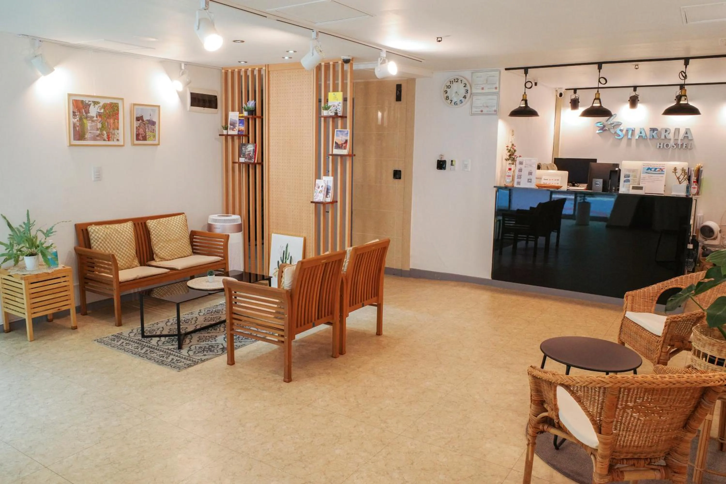 Lobby or reception in Starria Hostel foreign guest only