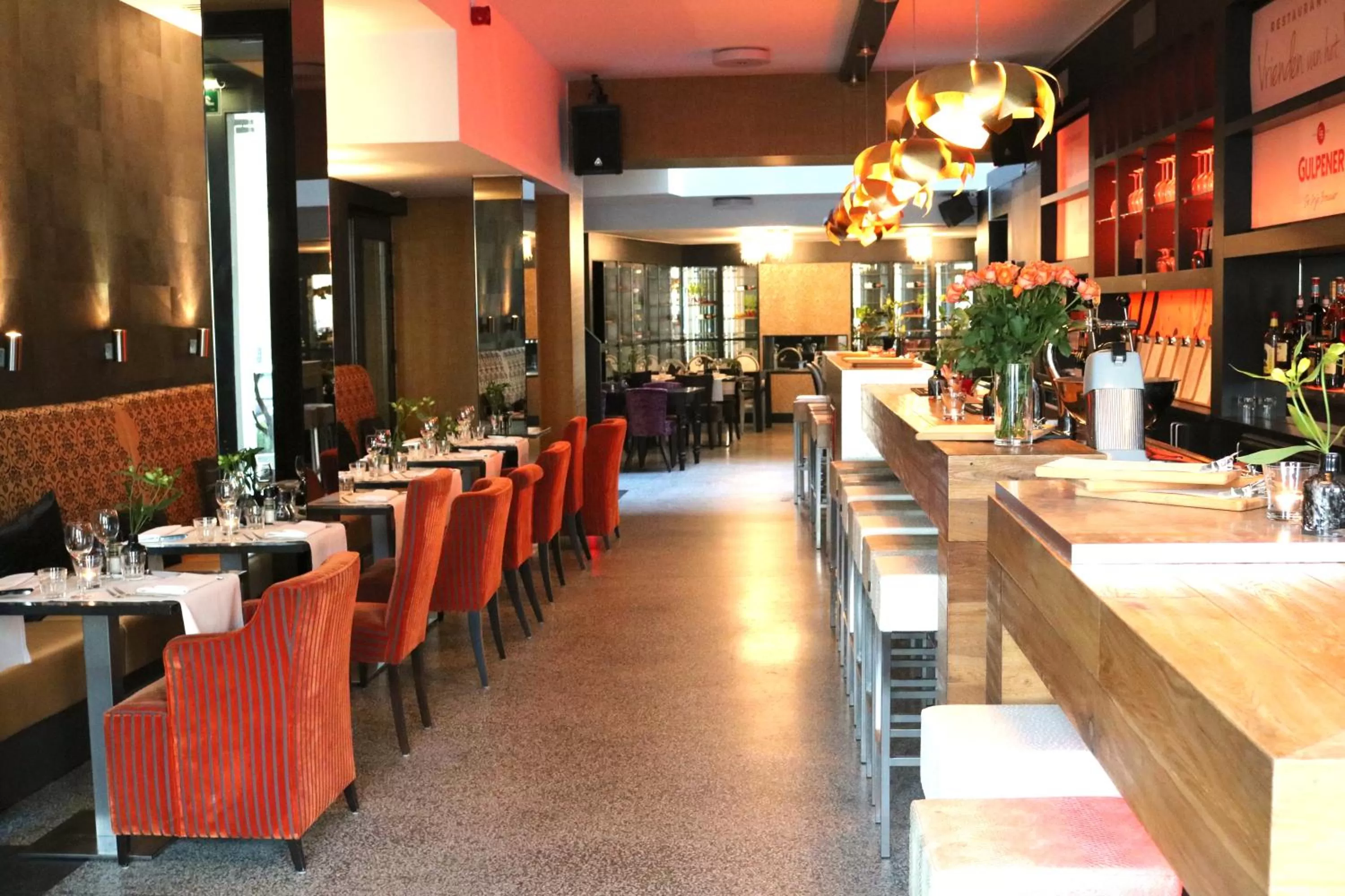 Restaurant/places to eat in Saillant Hotel Maastricht City Centre - Auping Hotel Partner