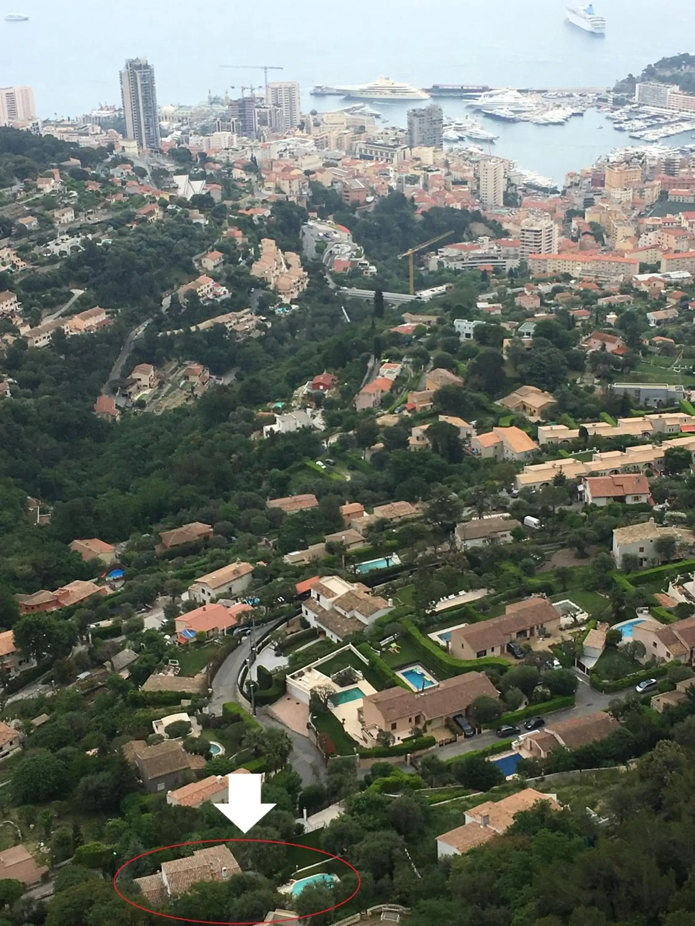 Bird's eye view, Bird's-eye View in Monte Carlo View and Spa