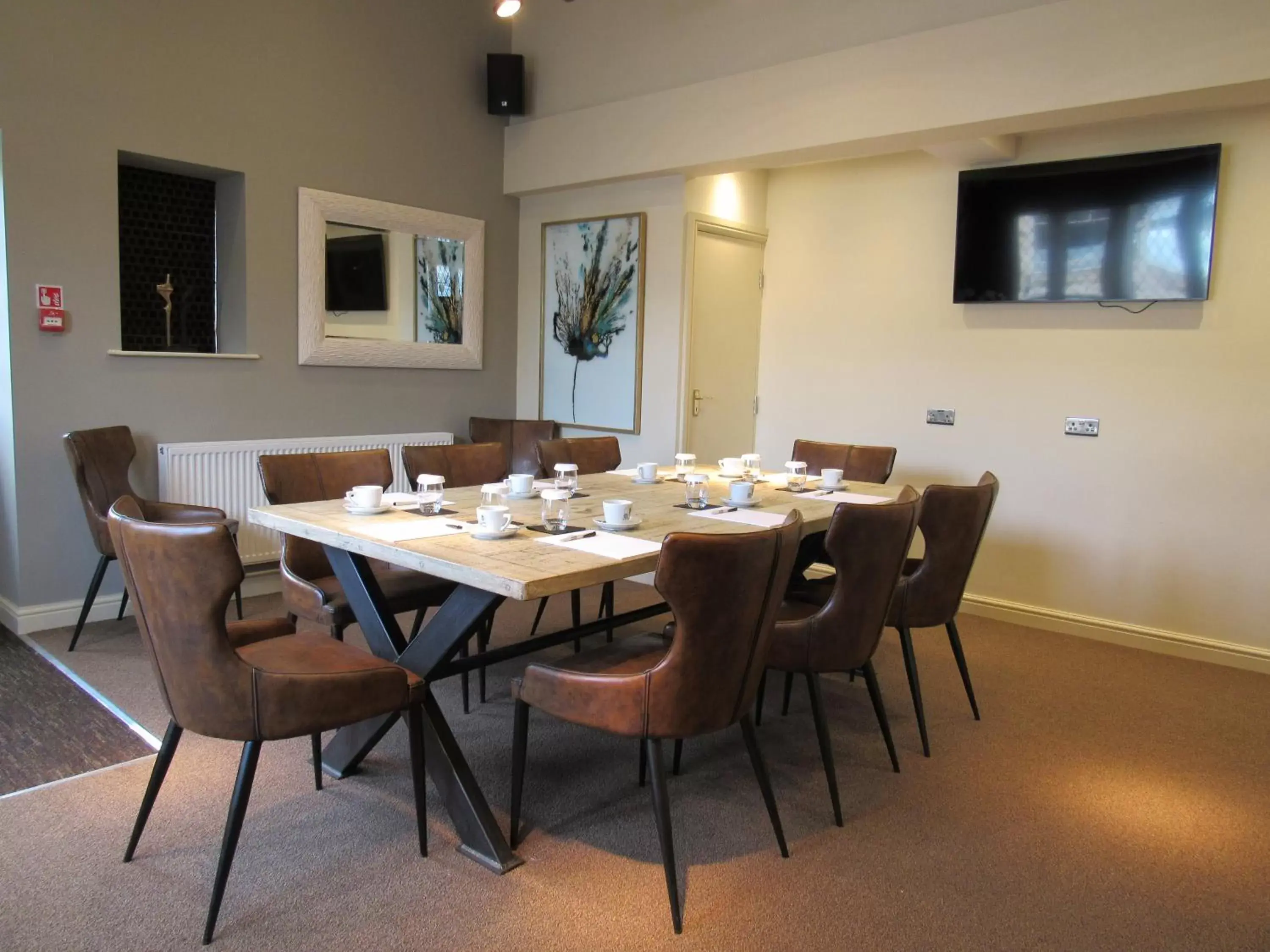Meeting/conference room in The Rutland Arms Hotel, Bakewell, Derbyshire