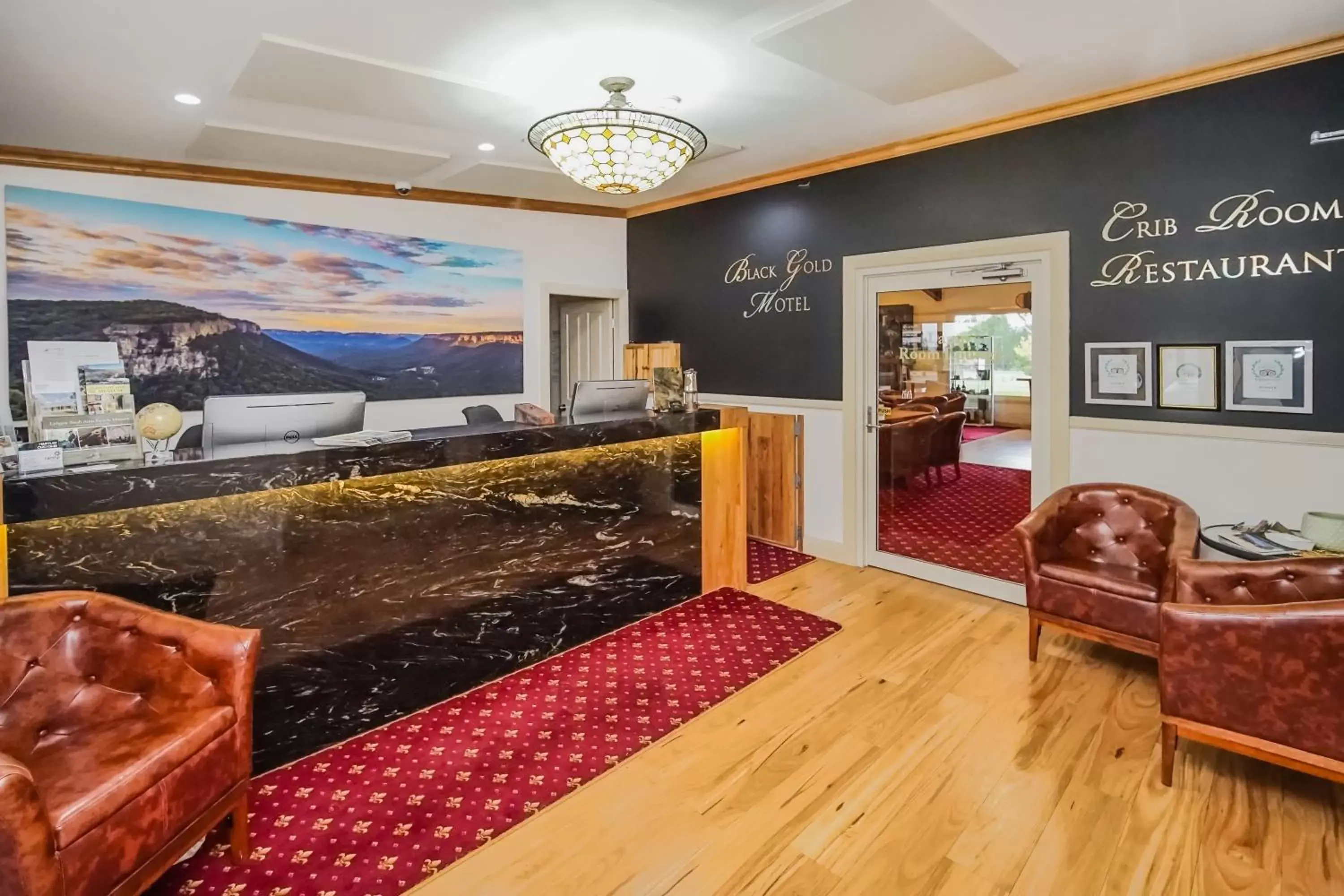 Lobby or reception in Black Gold Motel Lobby or reception in Black Gold Motel